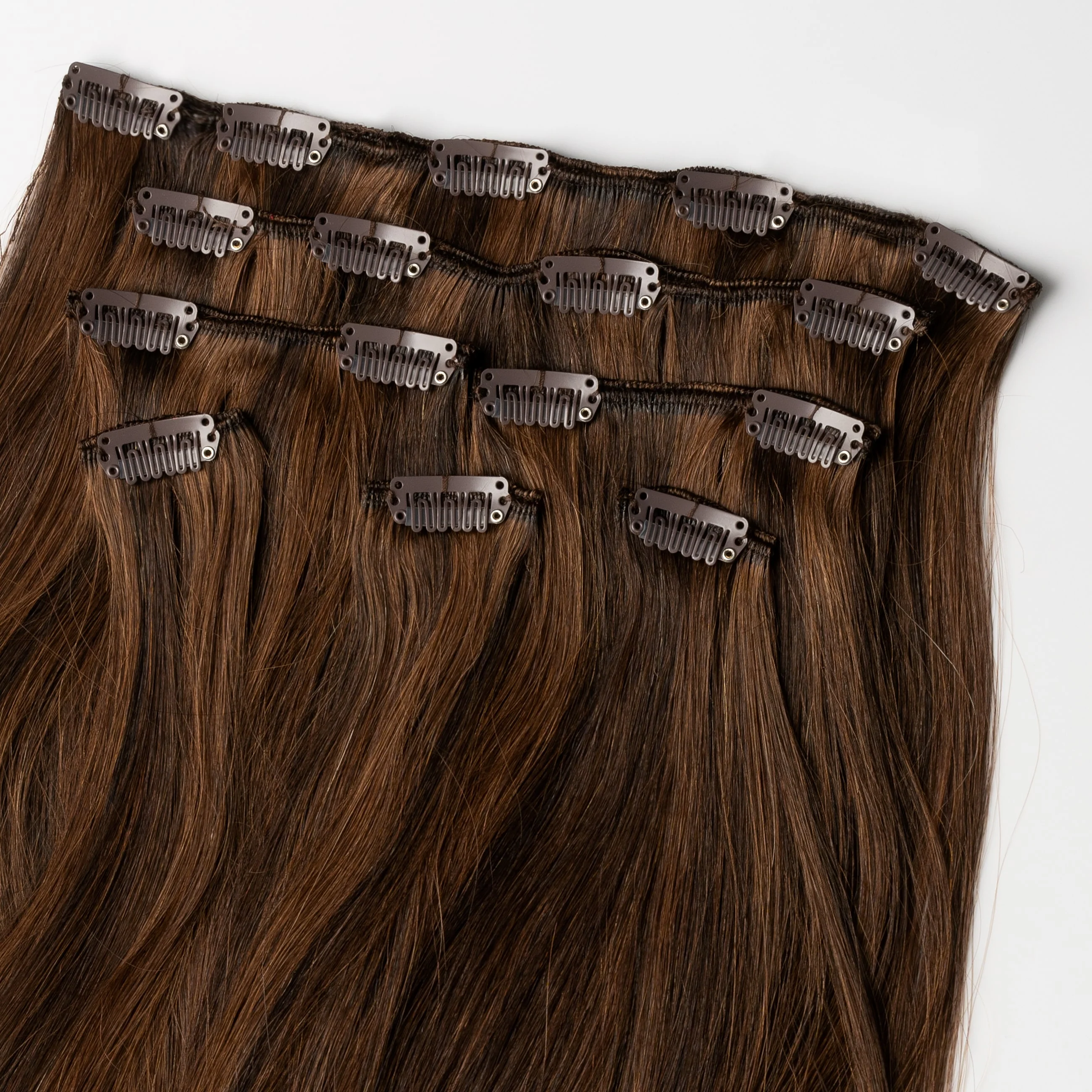 Clip in - Dark Chocolate Brown Mix 1B/4 - Image 5