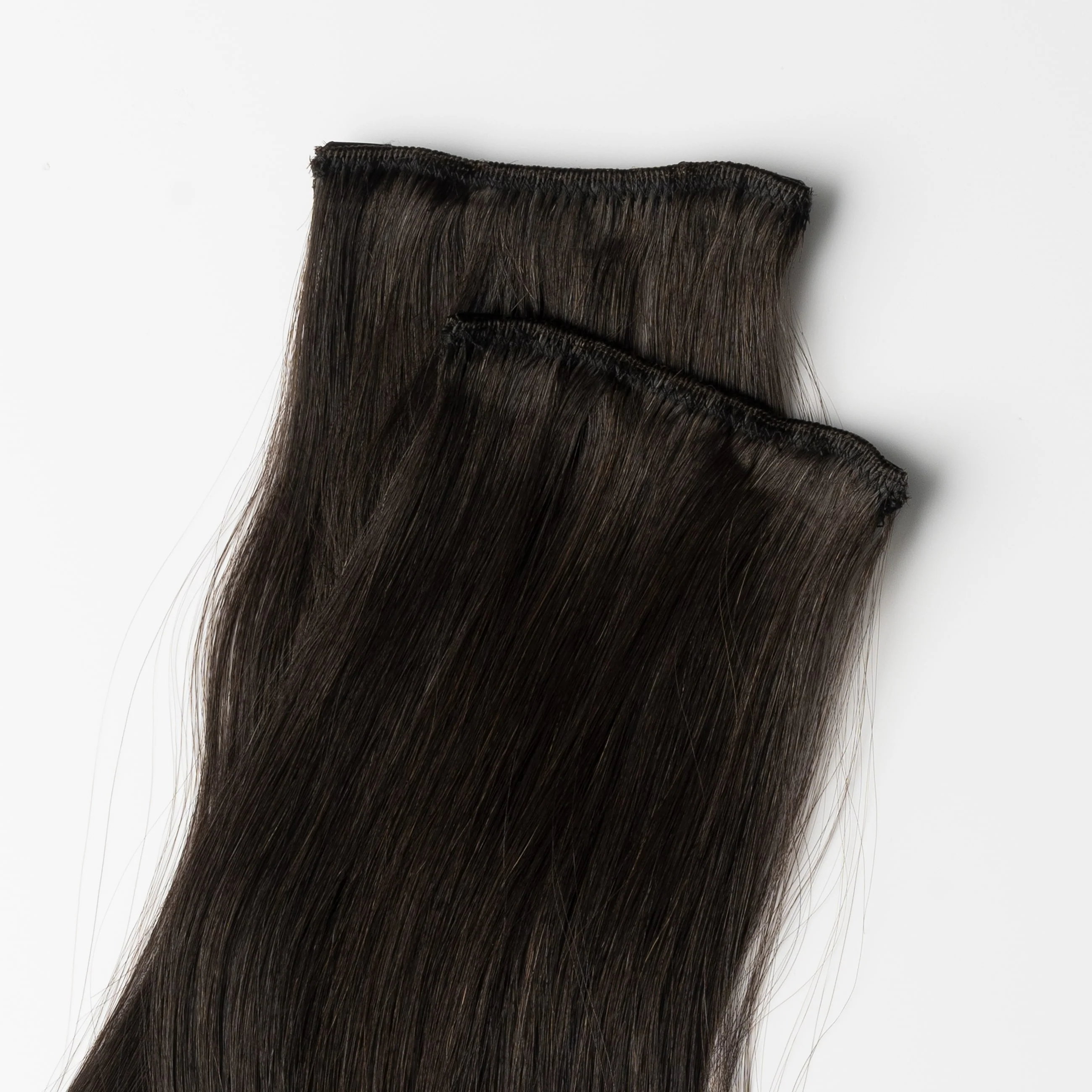 Clip in - Dark Natural Brown 1A - Image 4