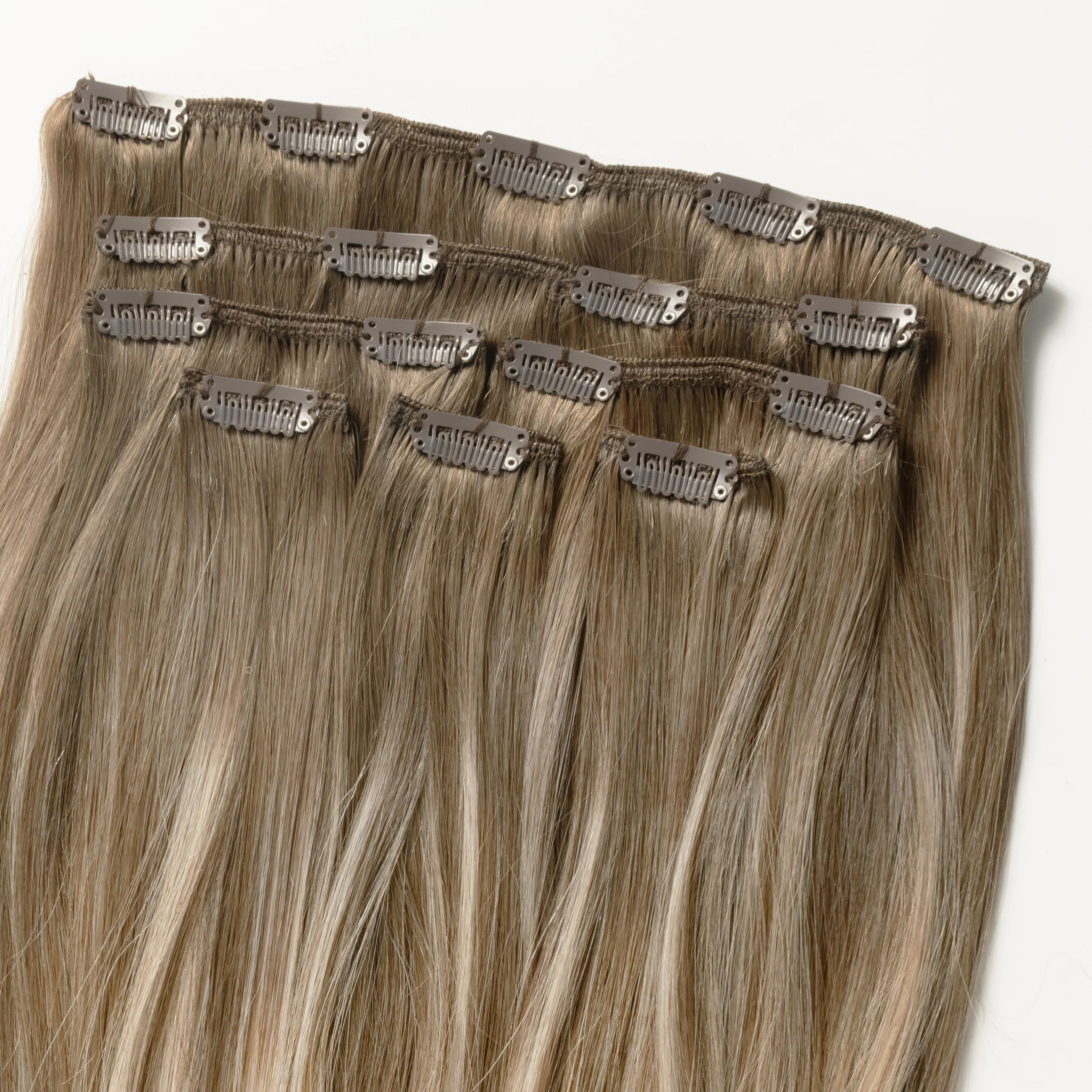 Clip in - Light Ash Blonde Balayage 5B+60B - Image 5