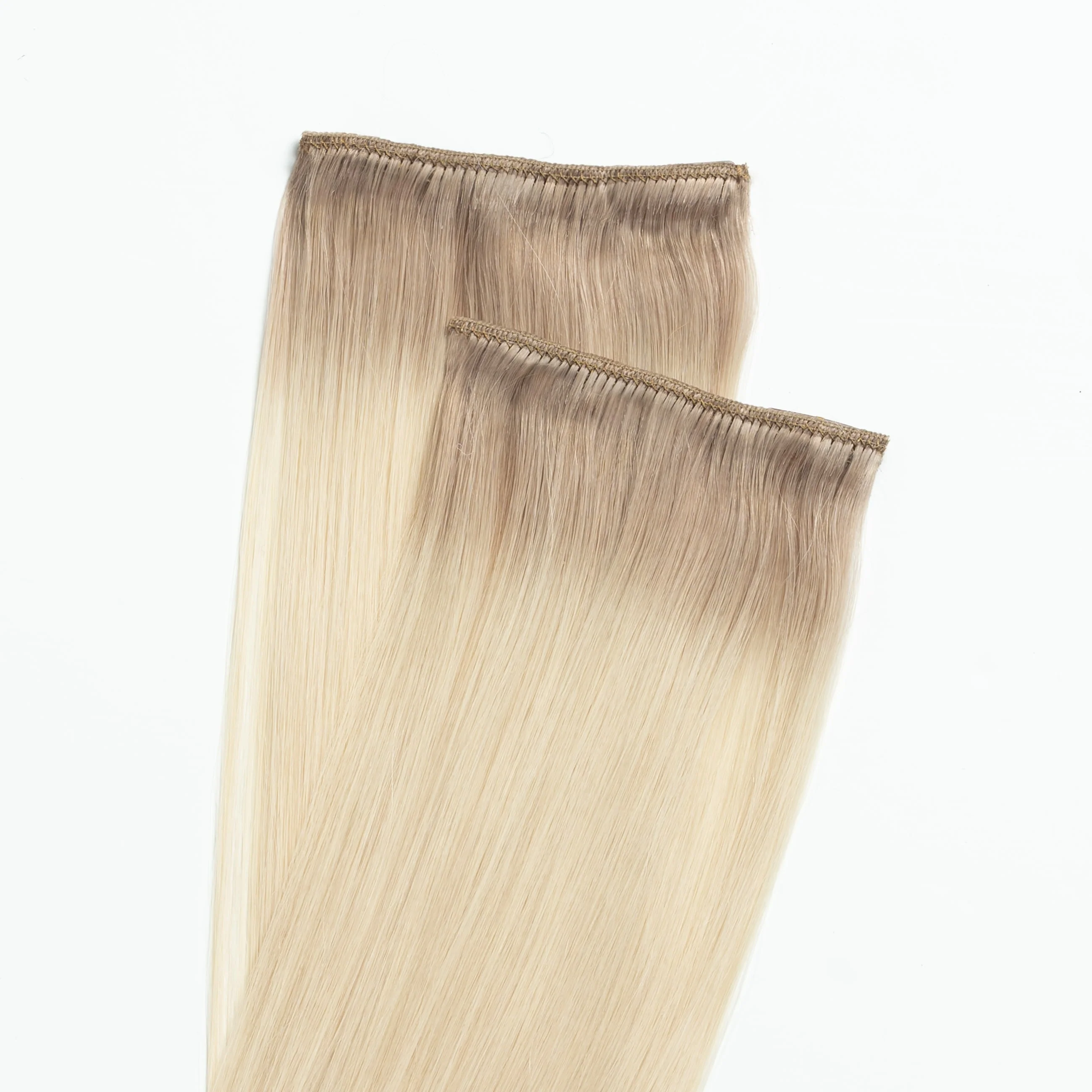 Clip in - Light Ash Blonde Root 16B+60B - Image 4