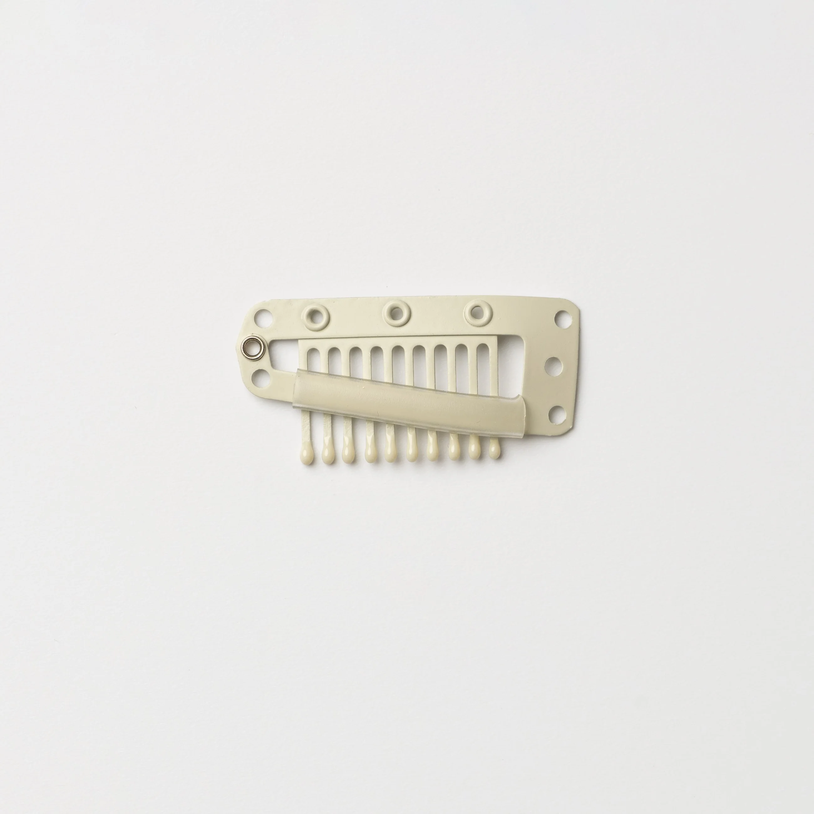 Clips til extensions - 10 stk - Lys - Image 3