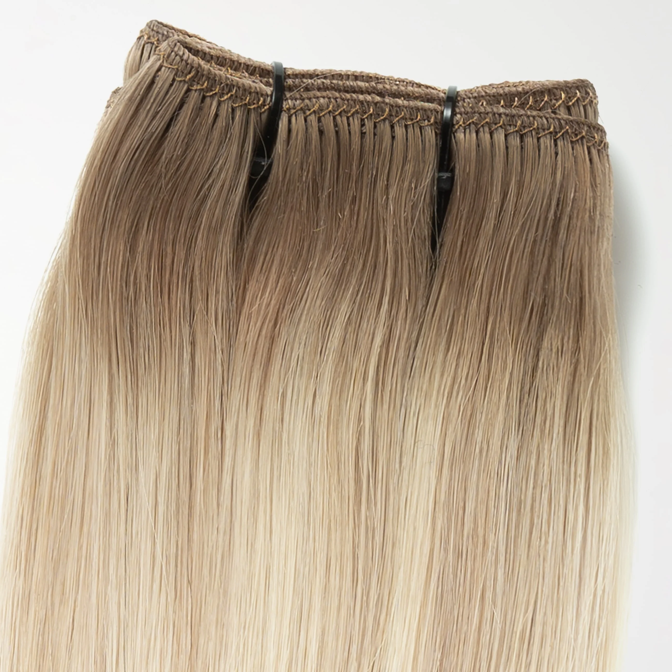 Hår trense - Beige Blonde Mix Root 5B+16B/60B - Image 5