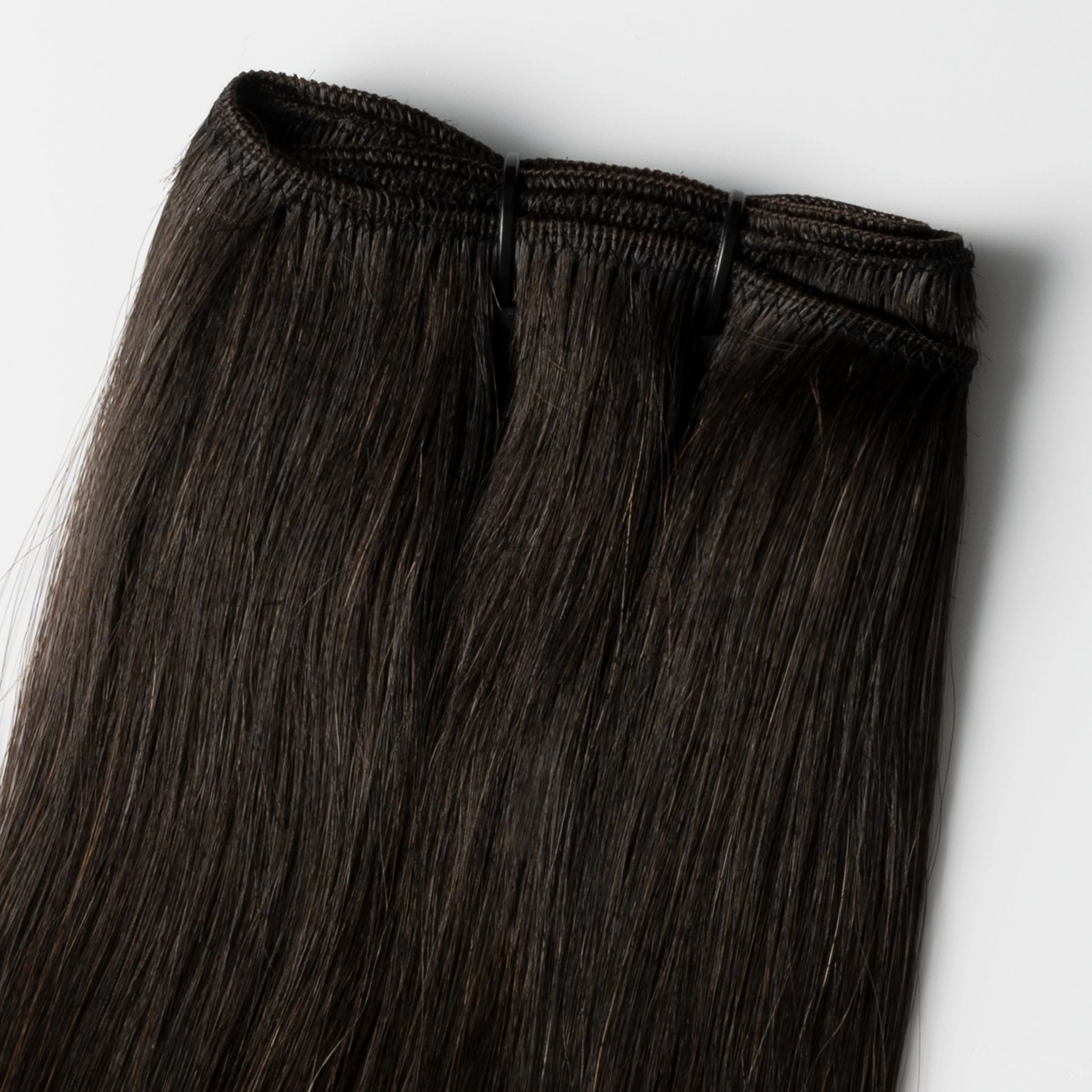 Hår trense - Dark Natural Brown 1A - Image 4