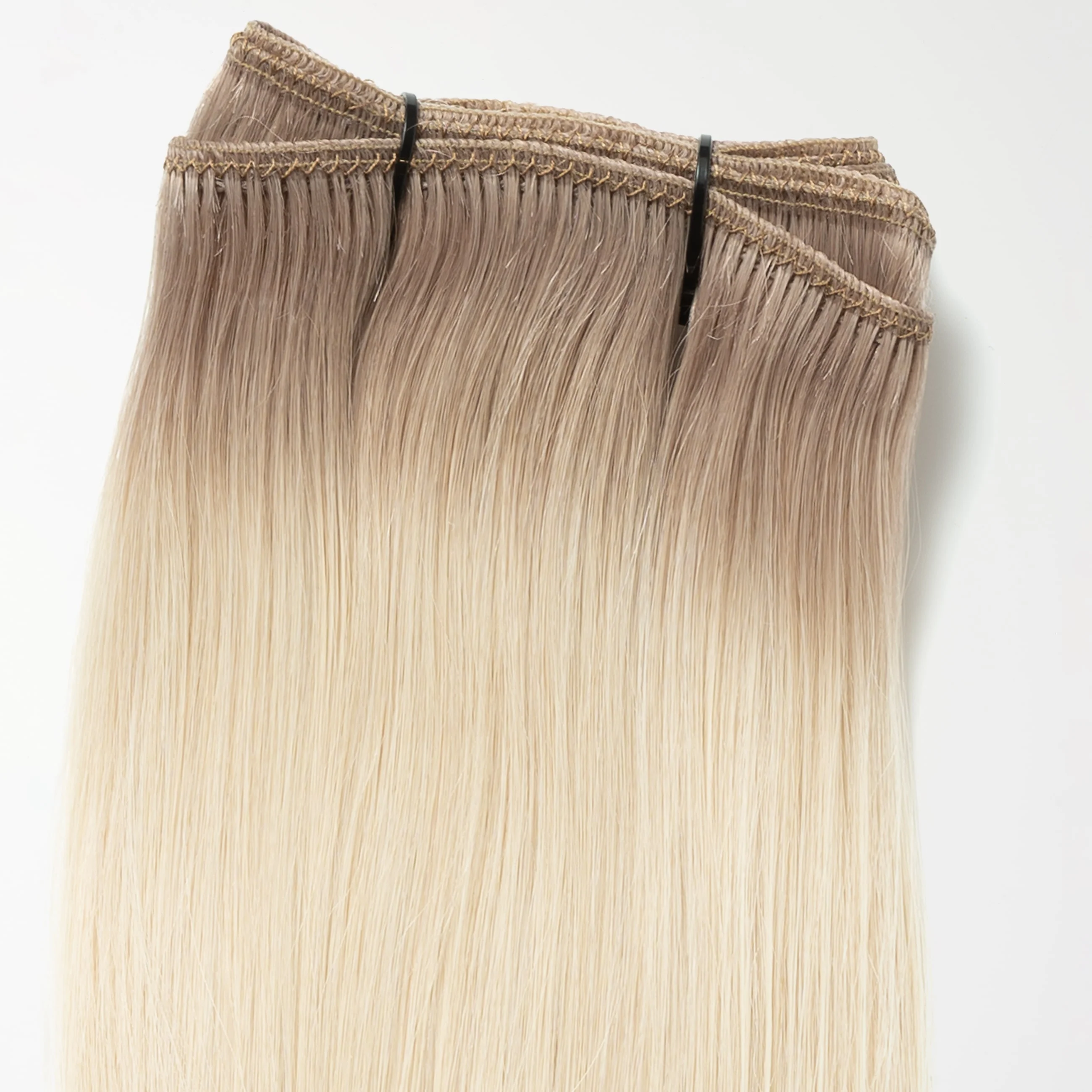 Hår trense - Light Ash Blonde Root 16B+60B - Image 5