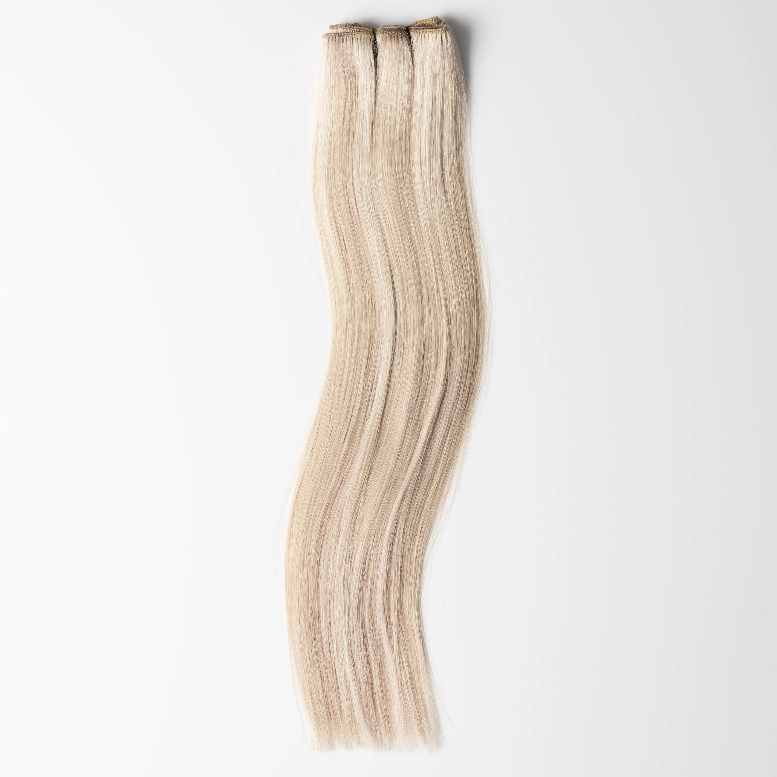 Hår trense - Light Beige Blonde Mix 16B/60B - Image 4