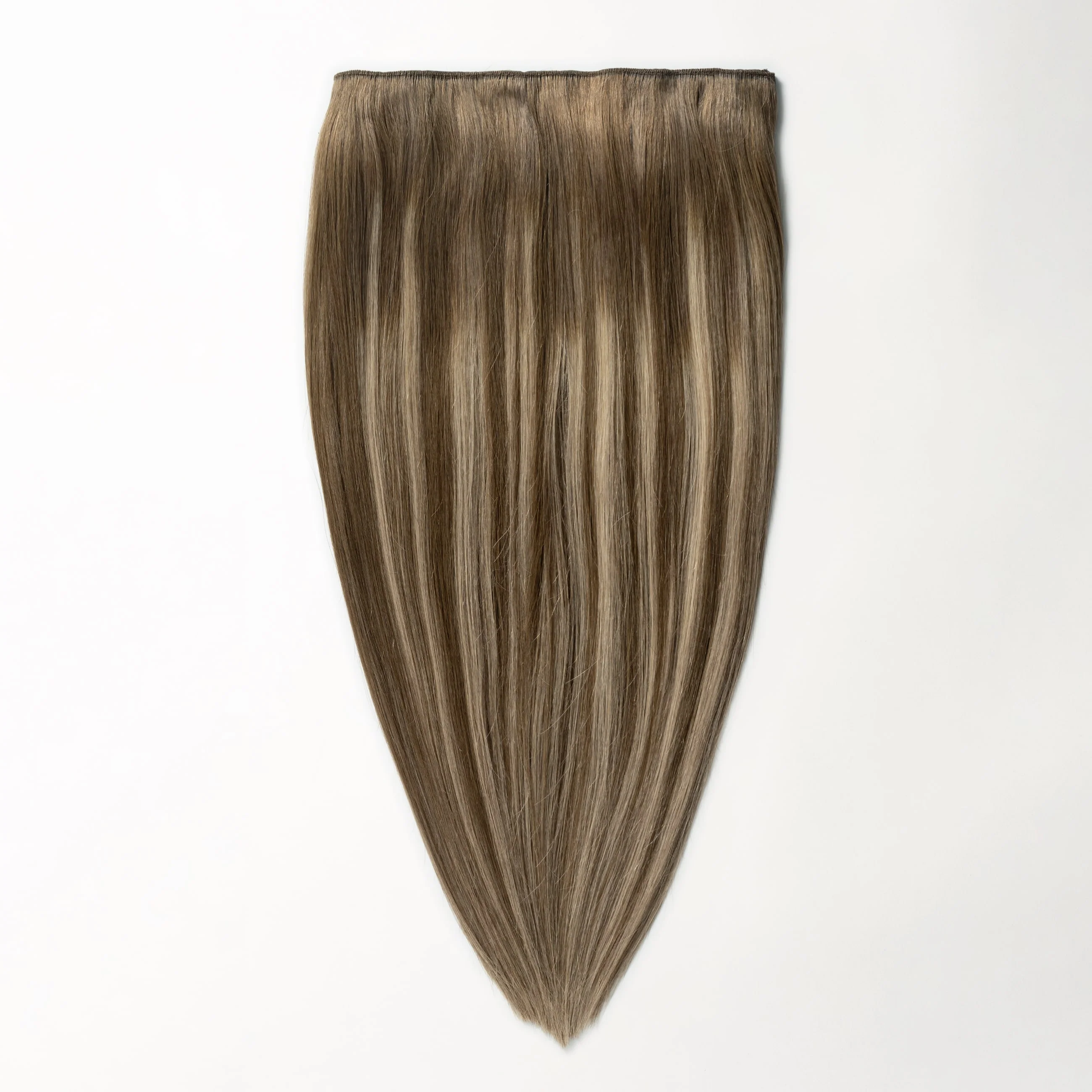 Halo hair extensions - Beige Blonde Balayage 3B+16B - Image 4