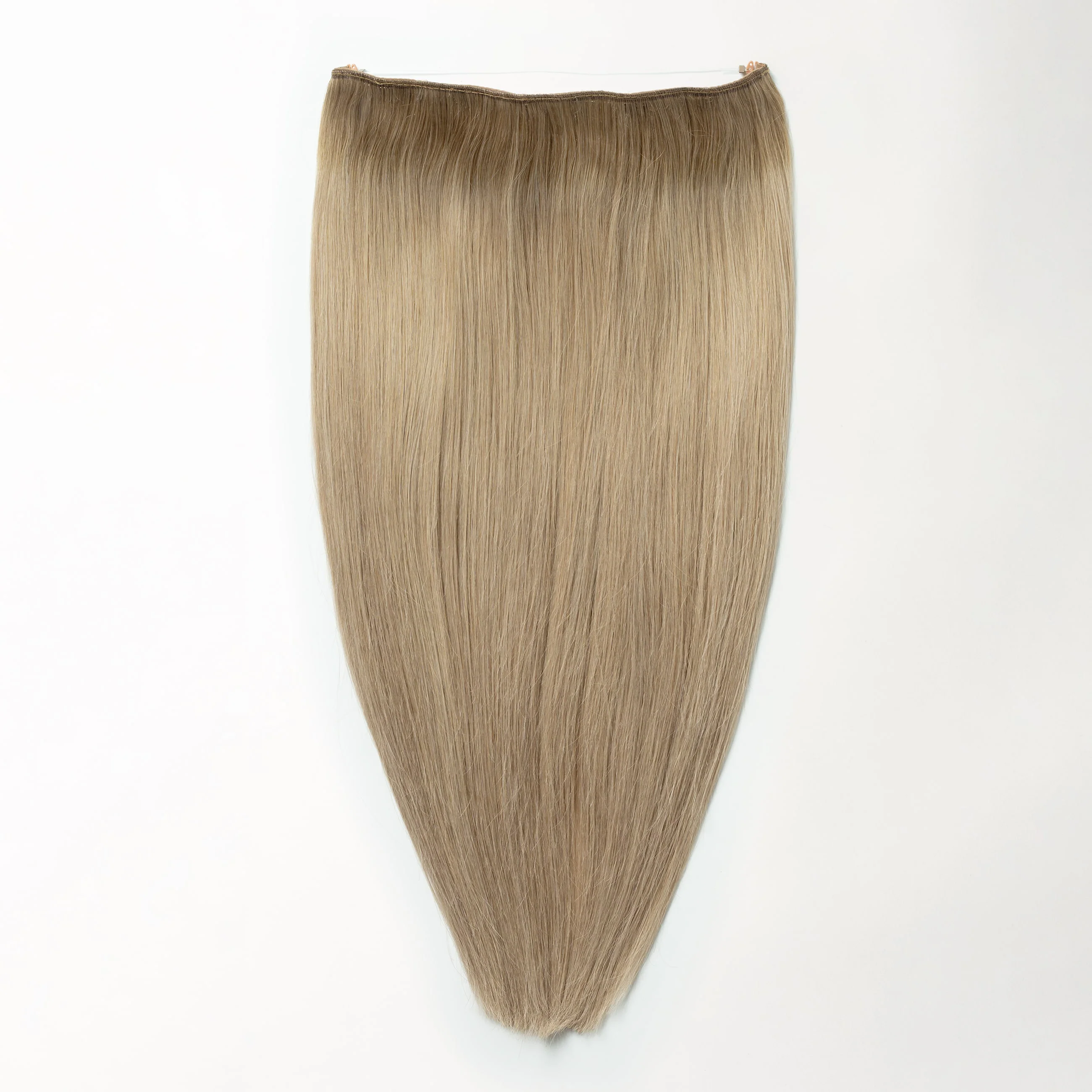 Halo hair extensions - Beige Blonde Root 5B+16B - Image 4