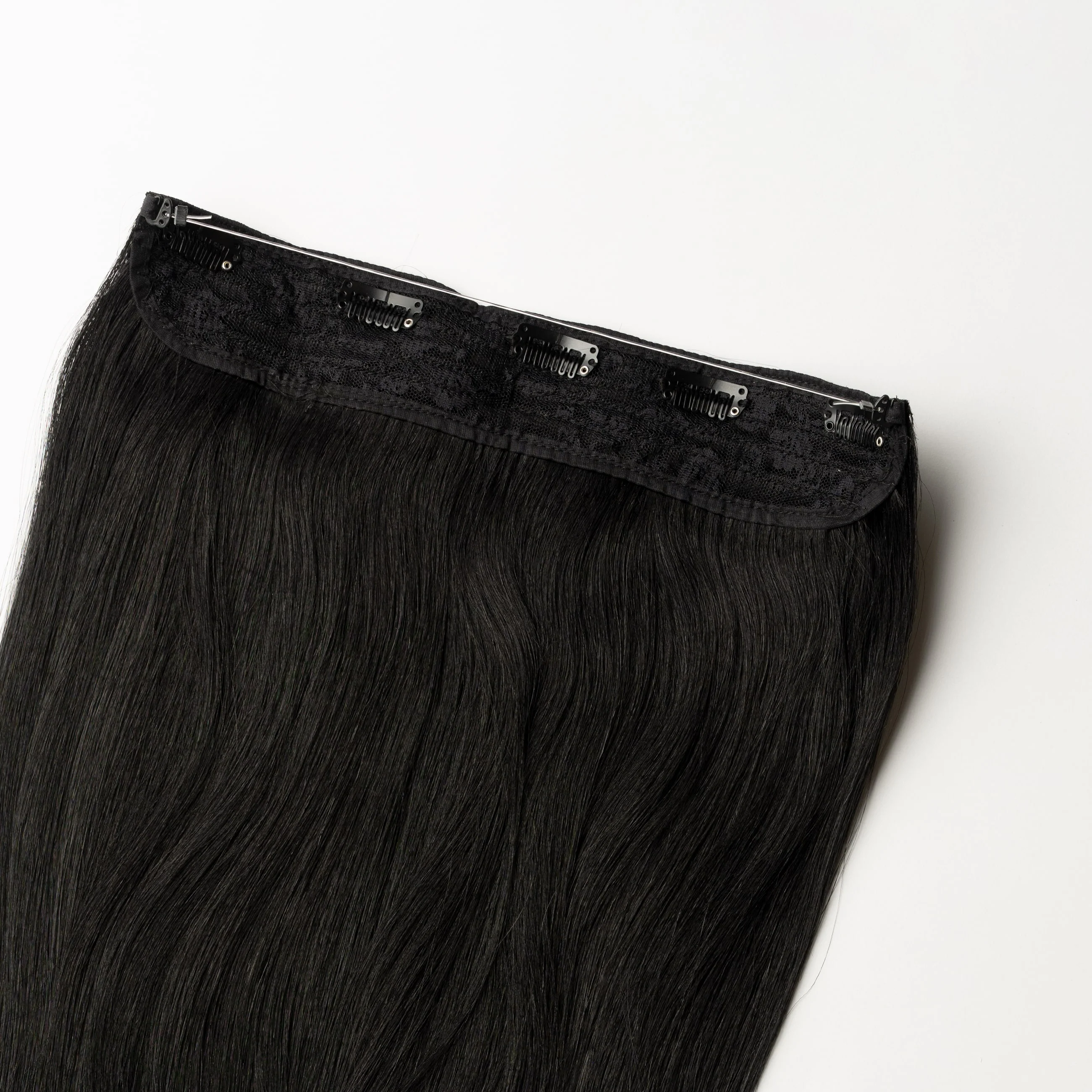 Halo hair extensions - Black 1 - Image 6