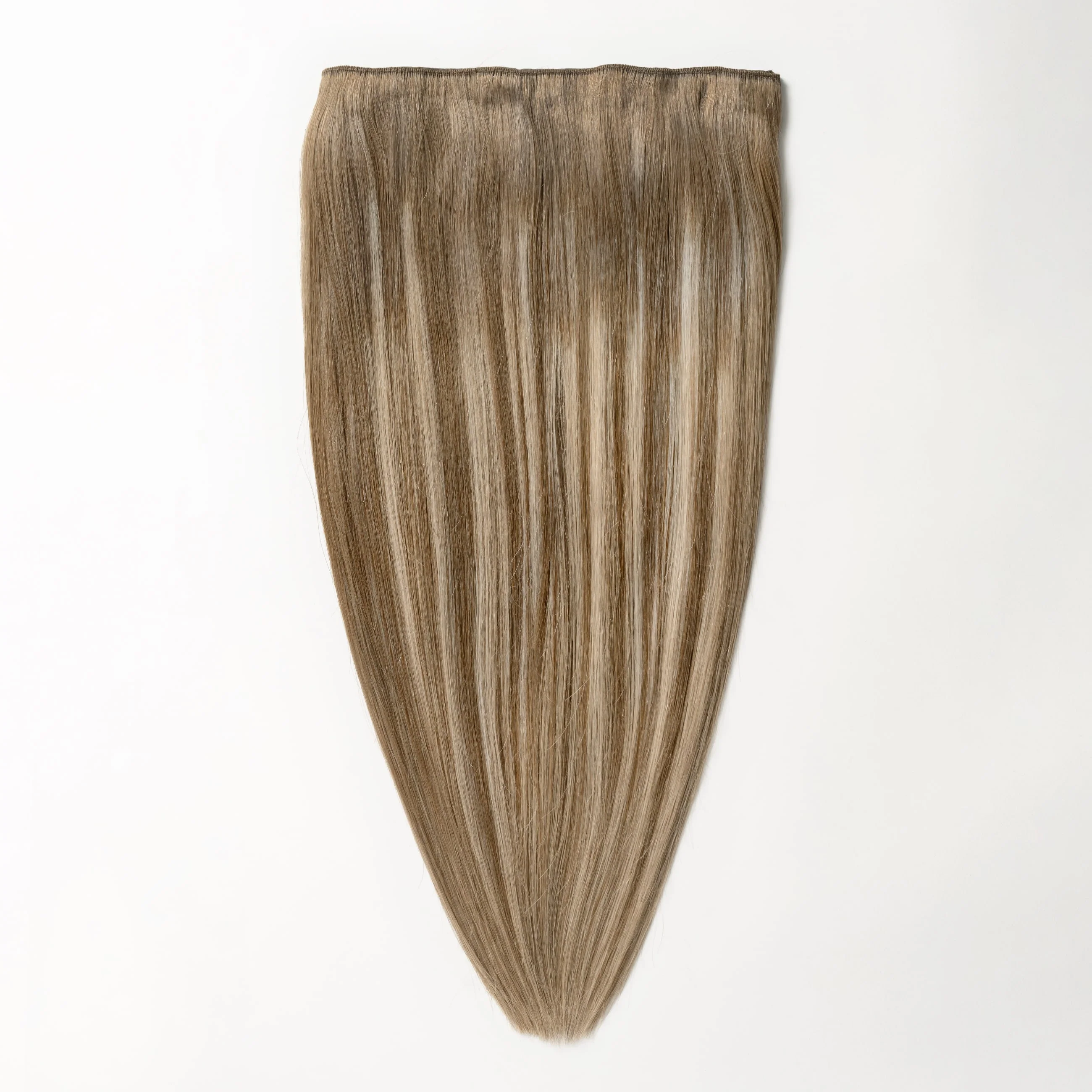 Halo hair extensions - Light Ash Blonde Balayage 5B+60B - Image 4