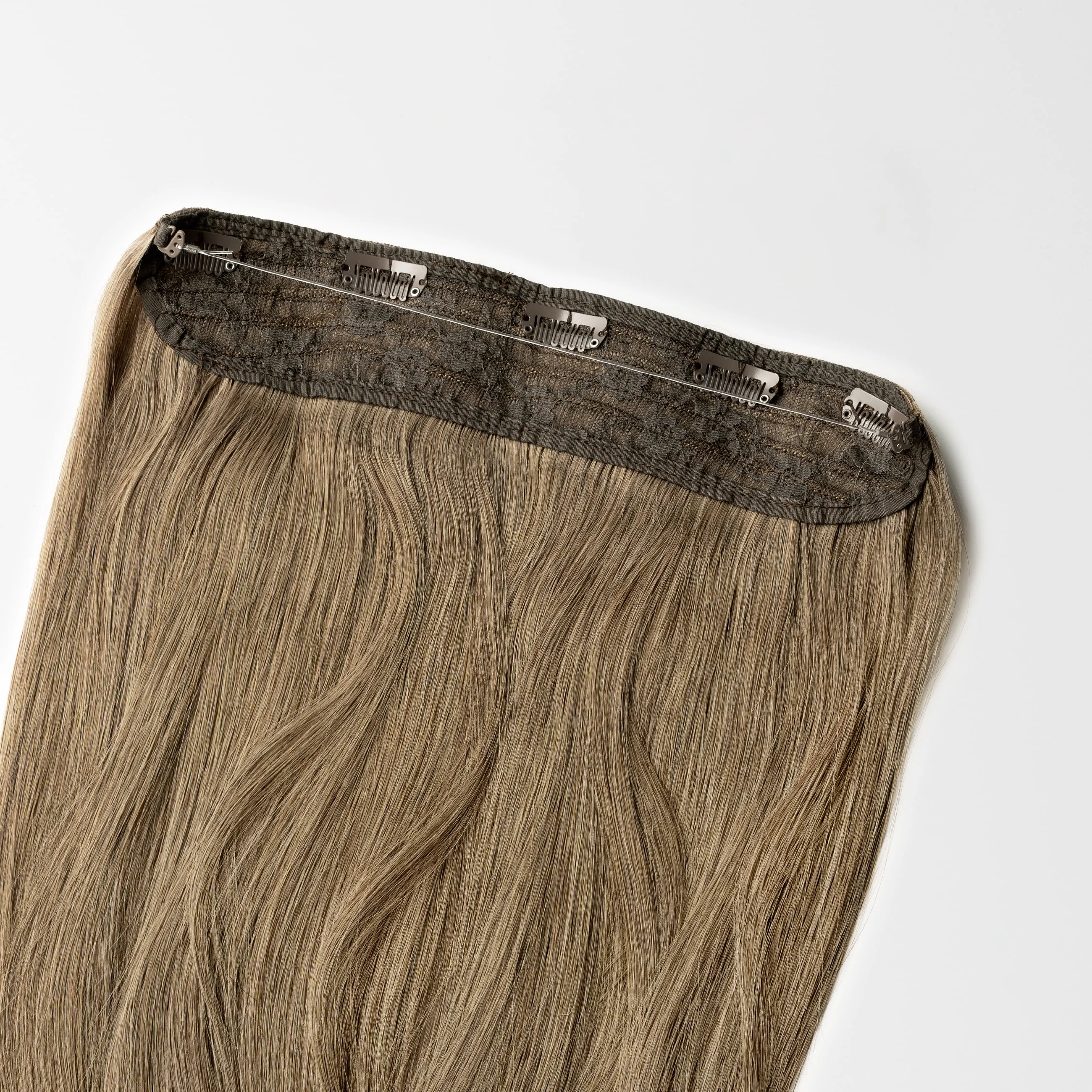 Halo hair extensions - Light Ash Brown 5B - Image 5