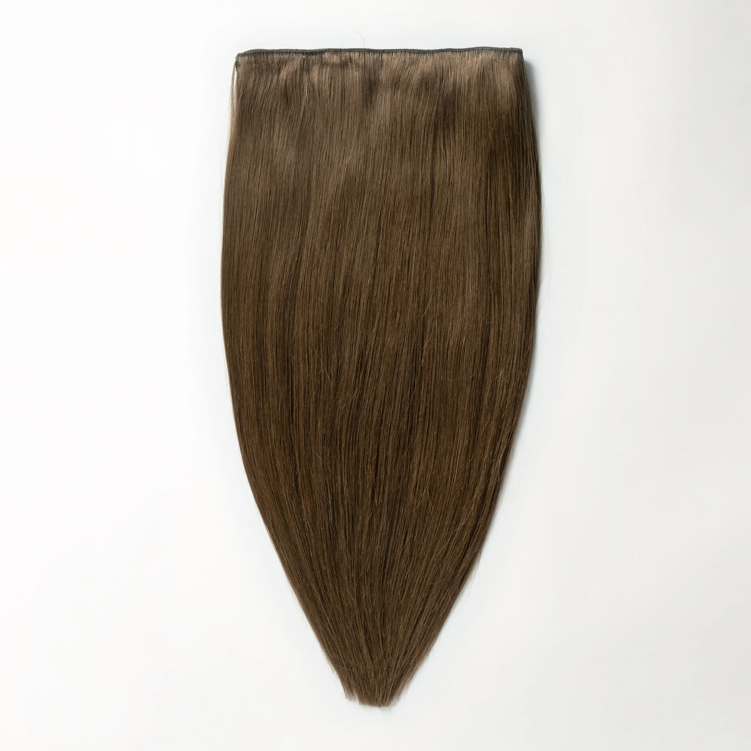 Halo hair extensions - Light Chocolate Brown 2B - Image 4