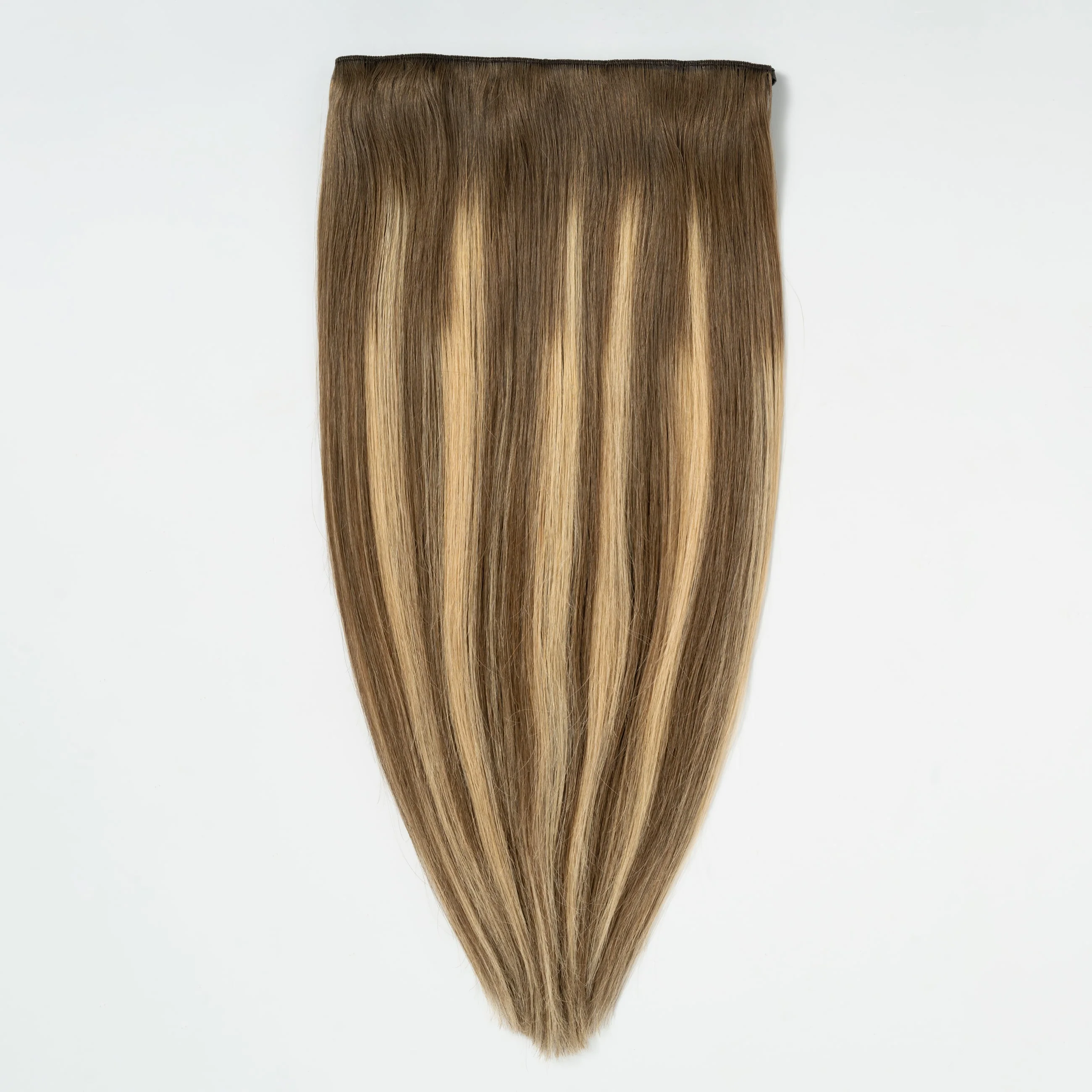 Halo hair extensions - Natural Blonde Balayage 3B+22 - Image 4