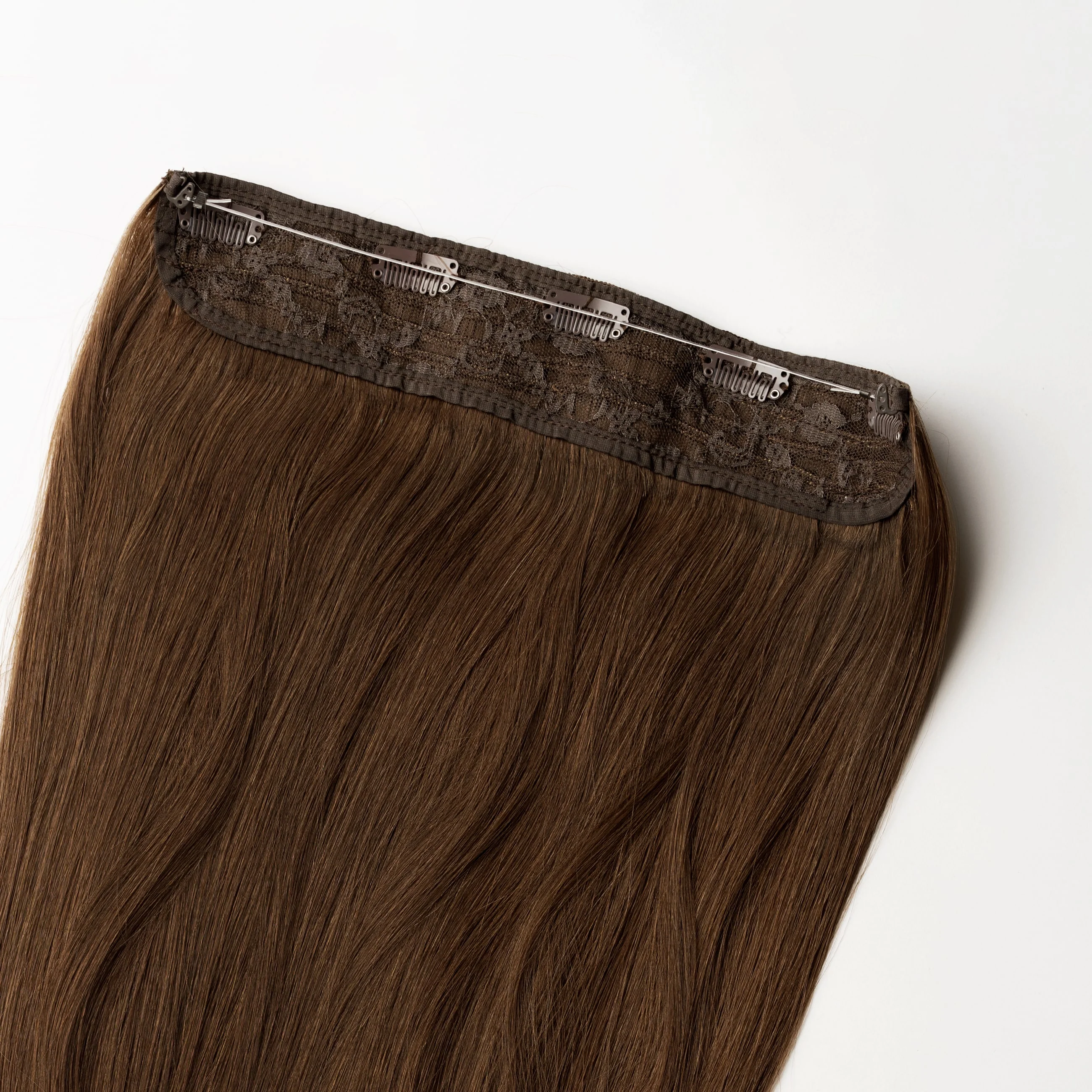 Halo hair extensions - Warm Brown 4 - Image 6