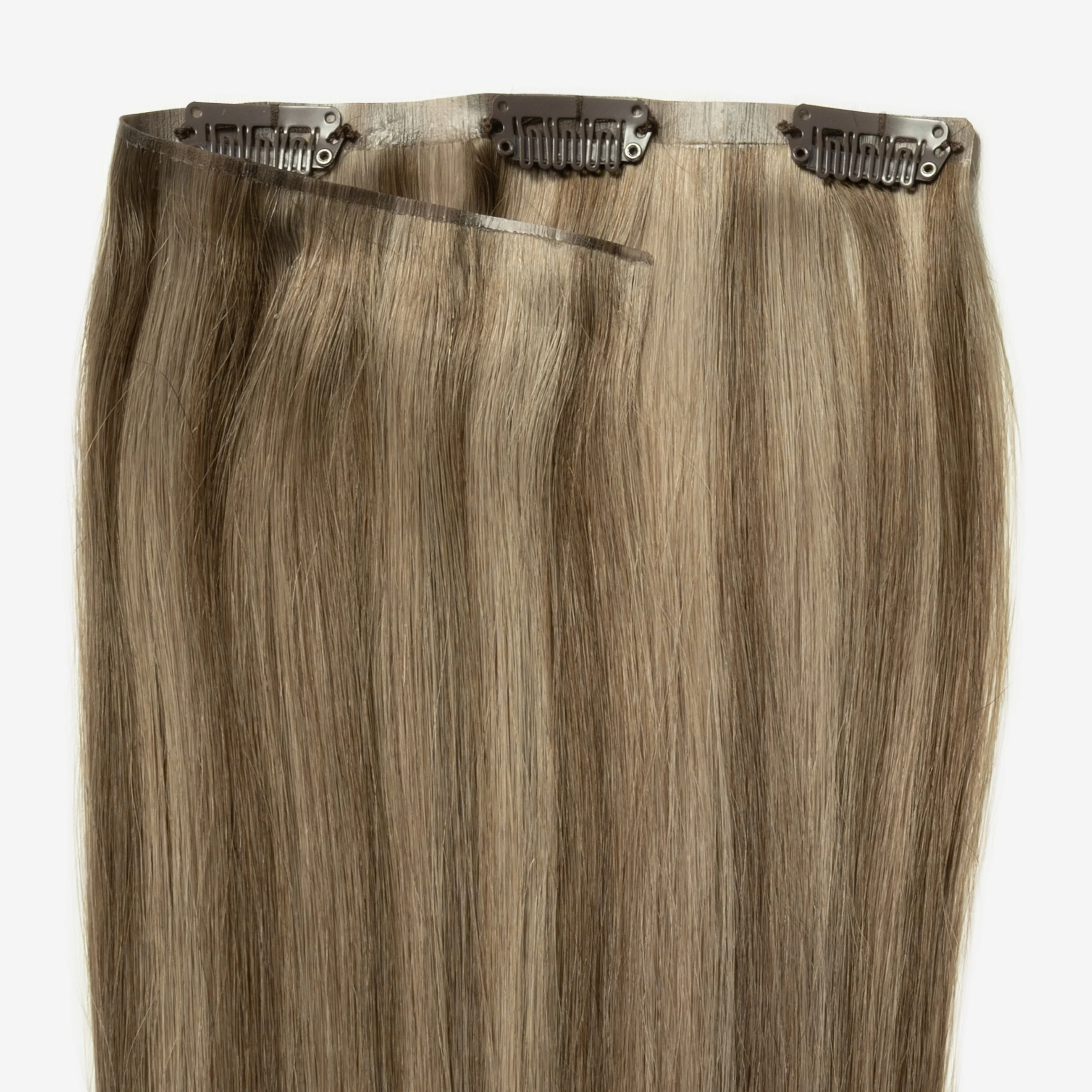 Invisible Clip In - Ash Brown Mix 3B/5B - Image 4
