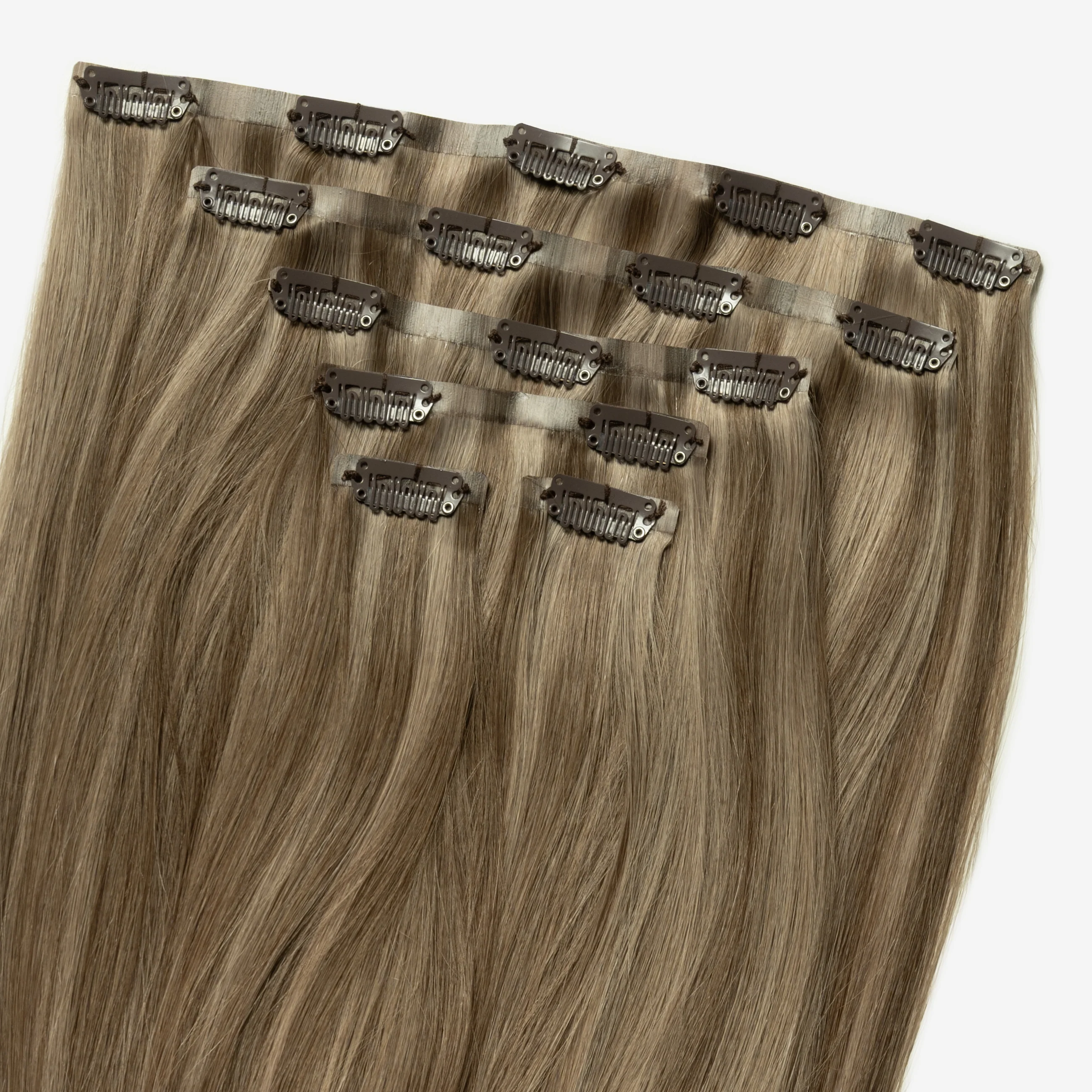Invisible Clip In - Ash Brown Mix 3B/5B - Image 5