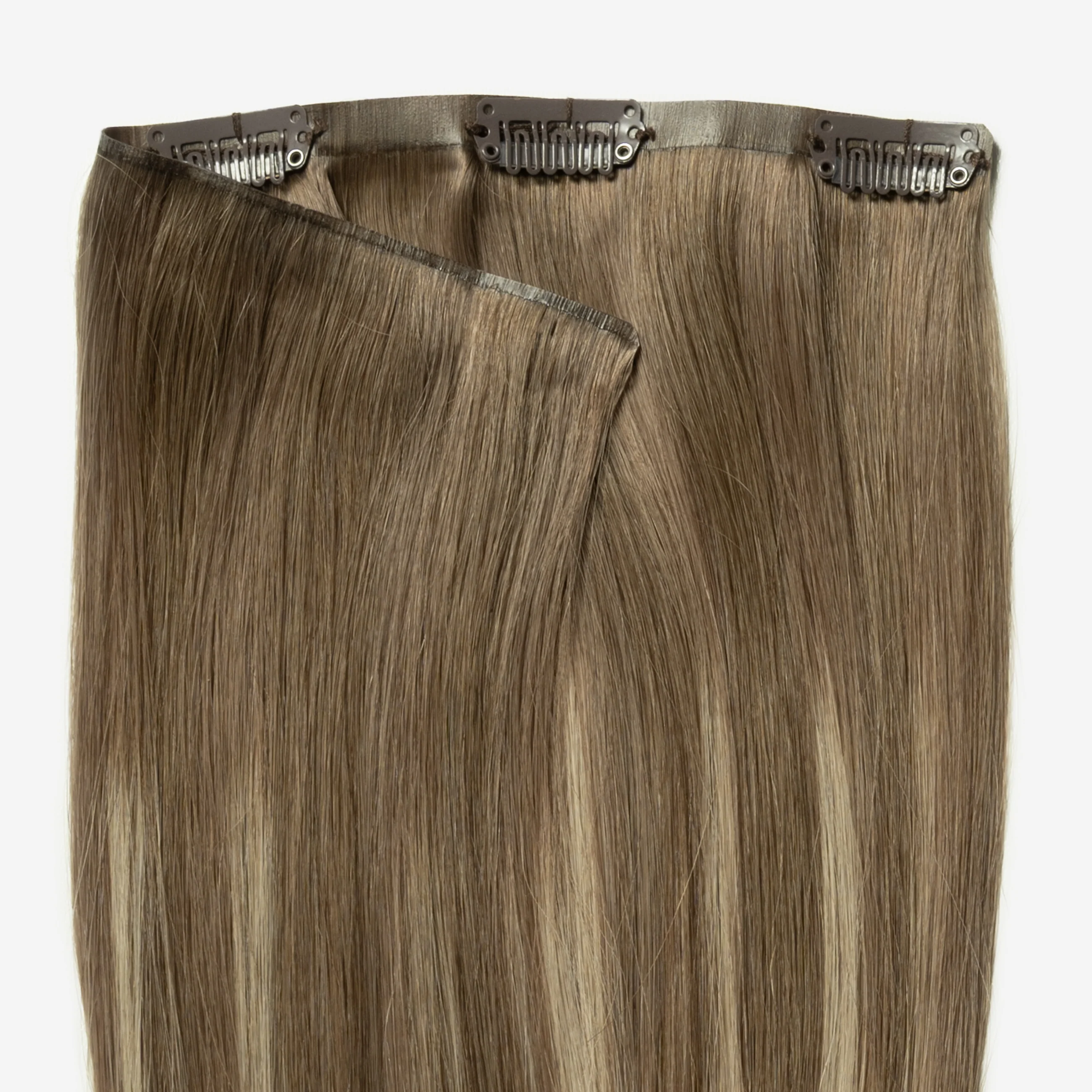 Invisible Clip In - Beige Blonde Balayage 3B+16B - Image 4