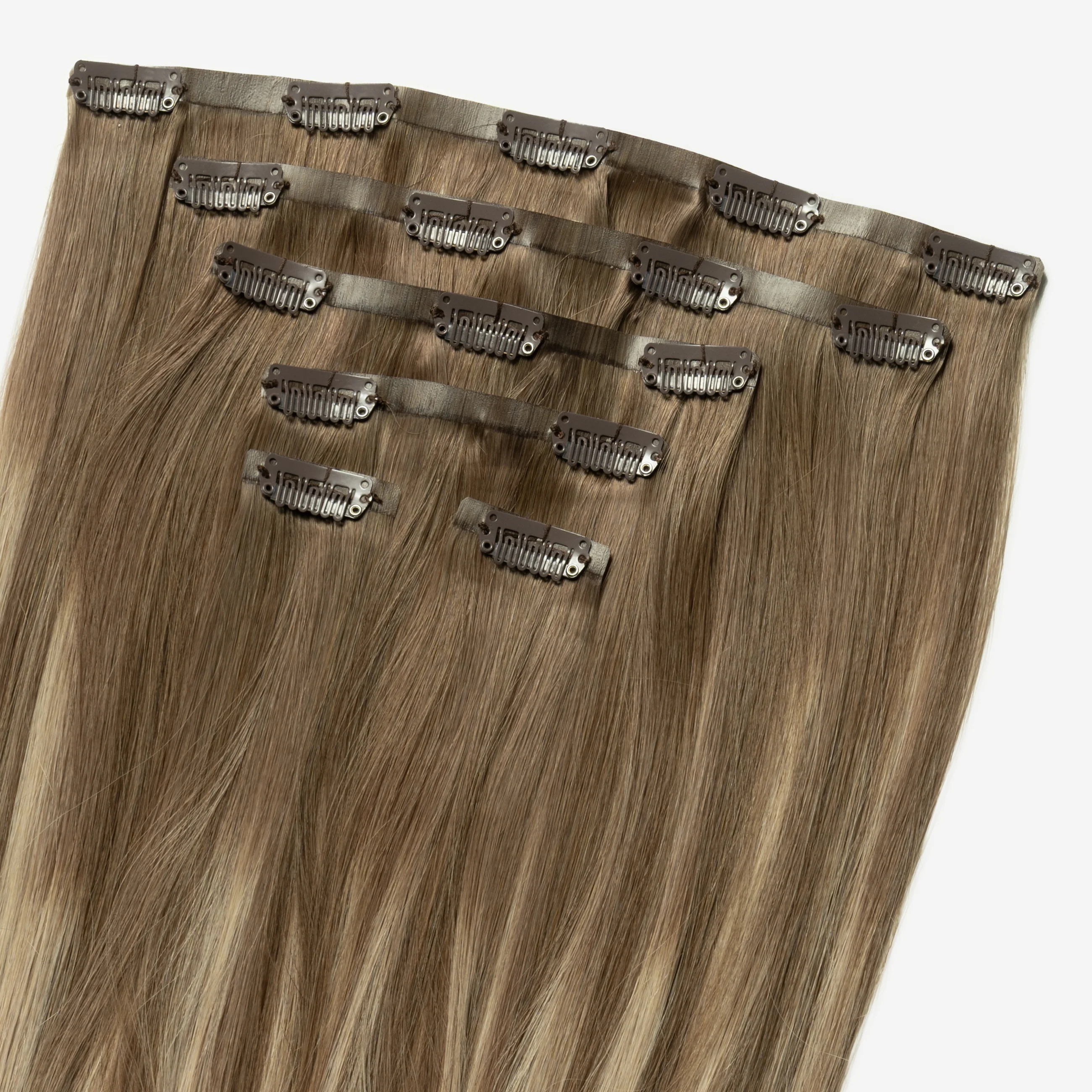 Invisible Clip In - Beige Blonde Balayage 3B+16B - Image 5