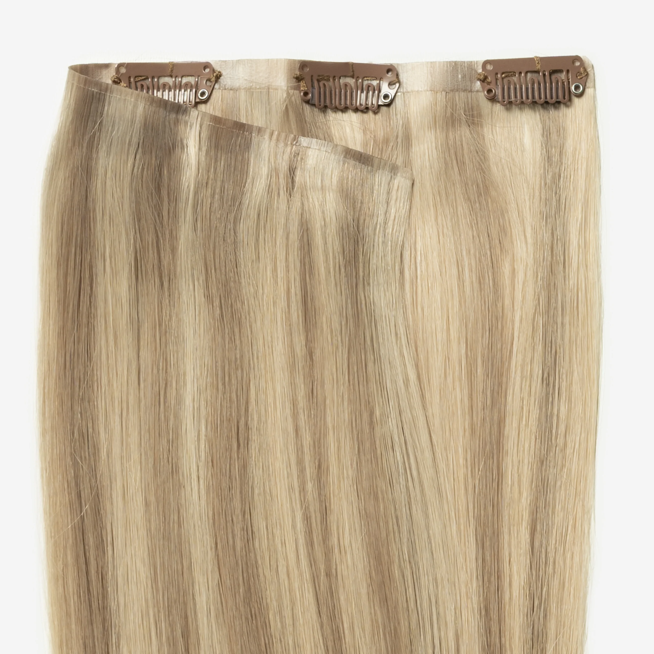 Invisible Clip In - Beige Blonde Mix 5B/16B - Image 5