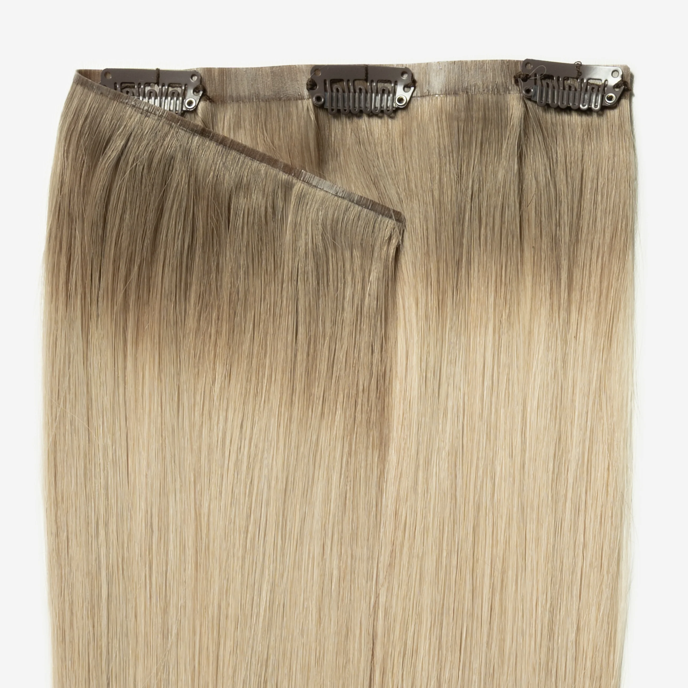 Invisible Clip In - Beige Blonde Root 5B+16B - Image 4