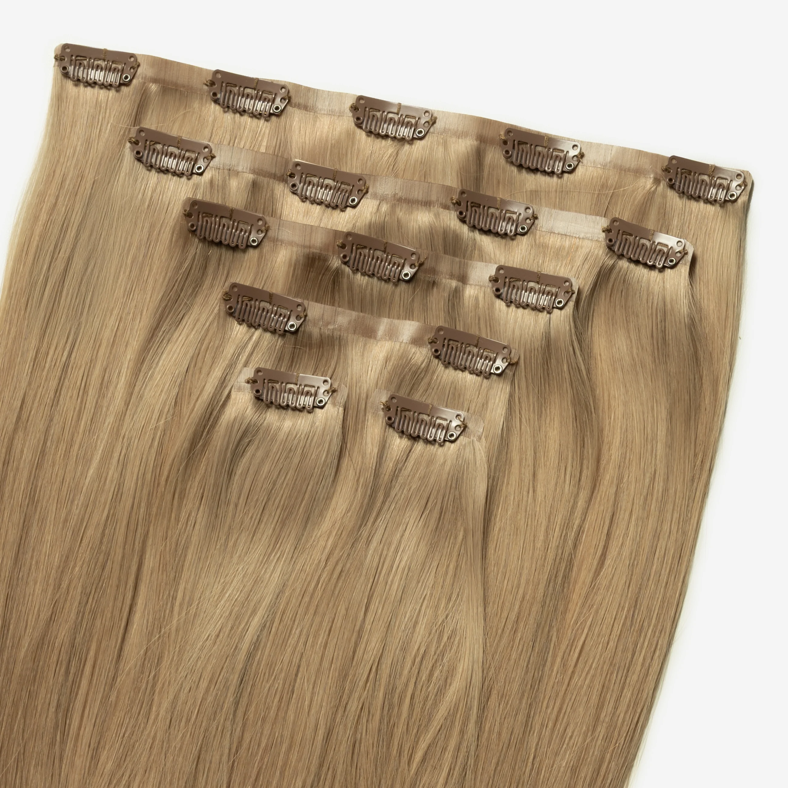 Invisible Clip In - Dark Beige Blonde 12B - Image 5