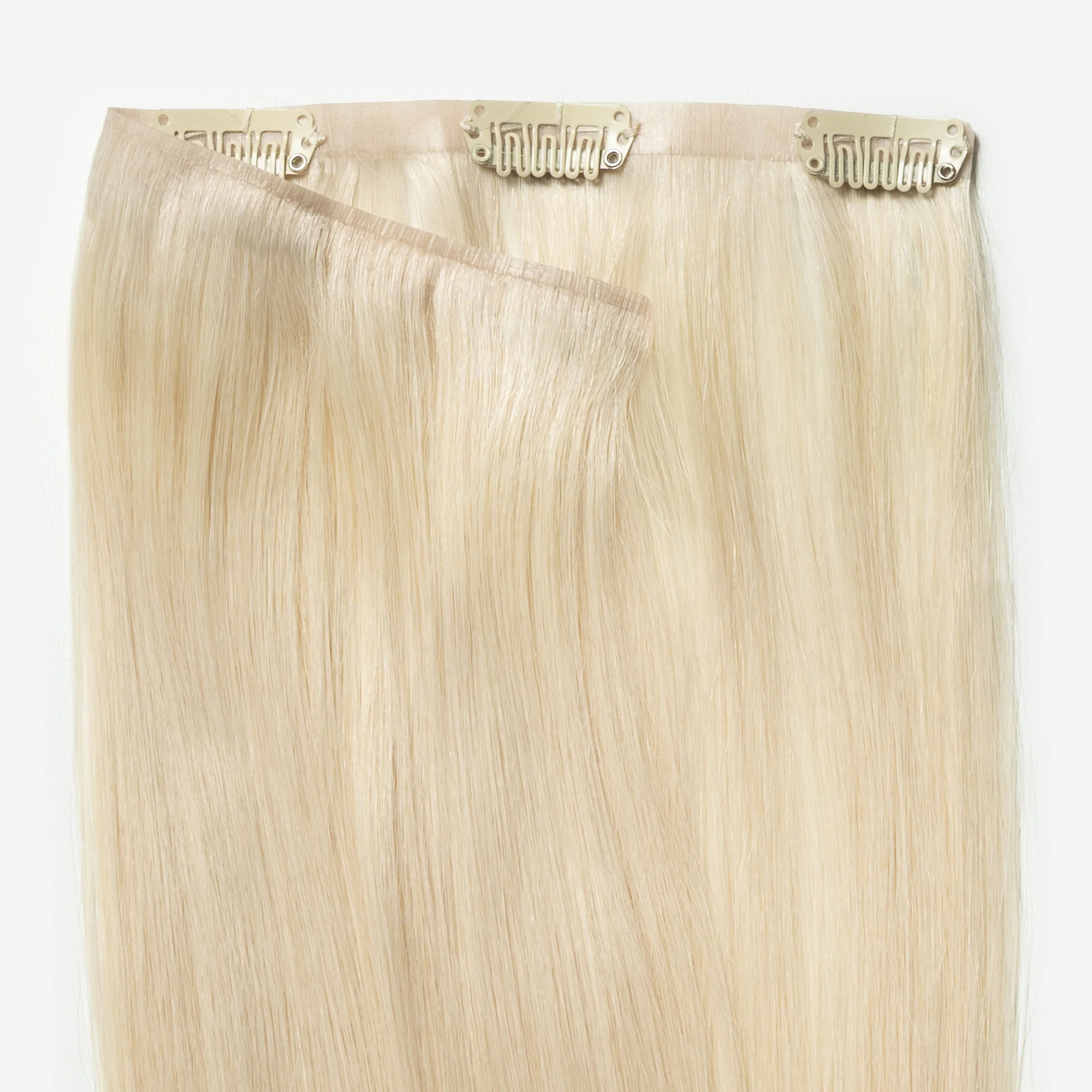 Invisible Clip In - Light Ash Blonde 60B - Image 4