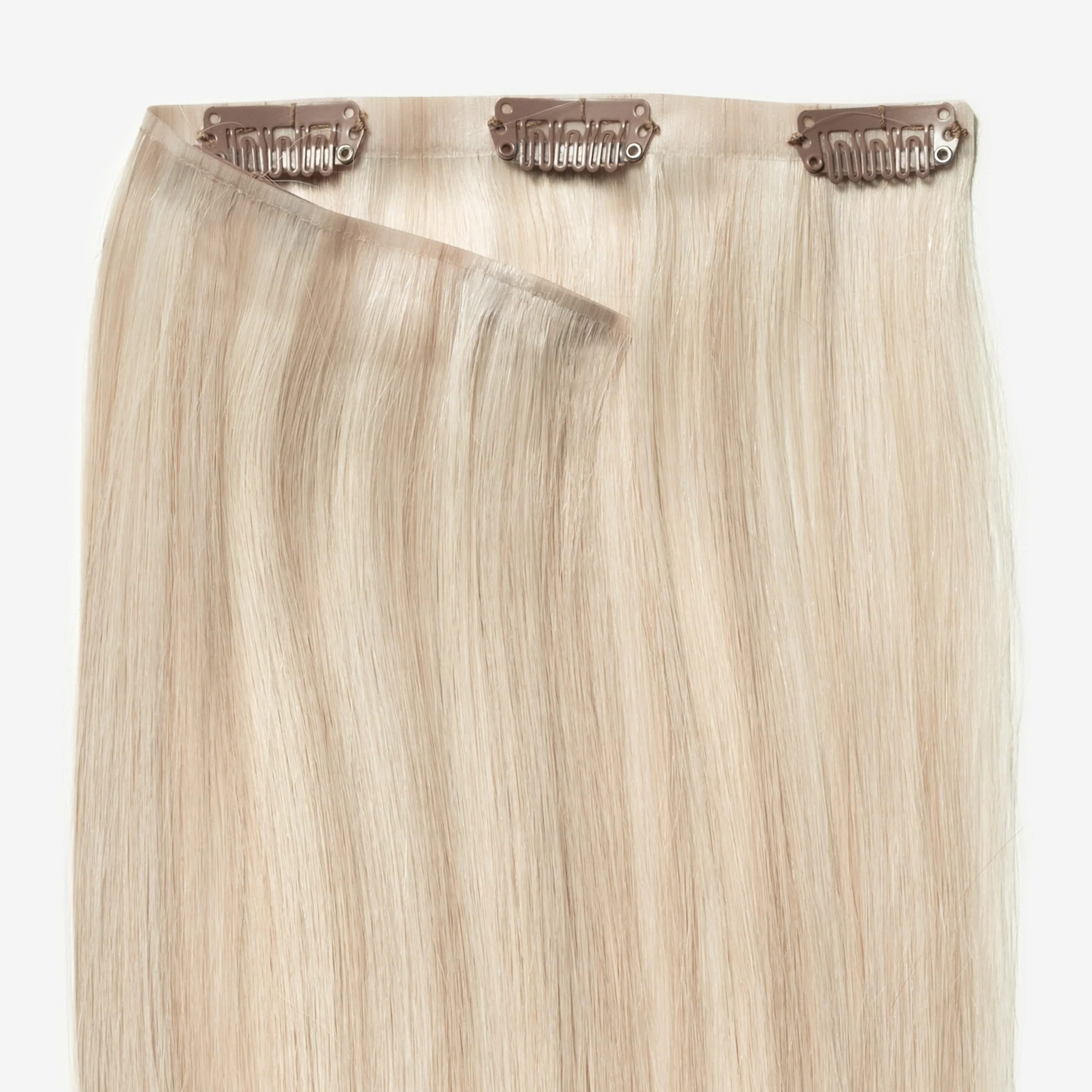 Invisible Clip In - Light Beige Blonde Mix 16B/60B - Image 4