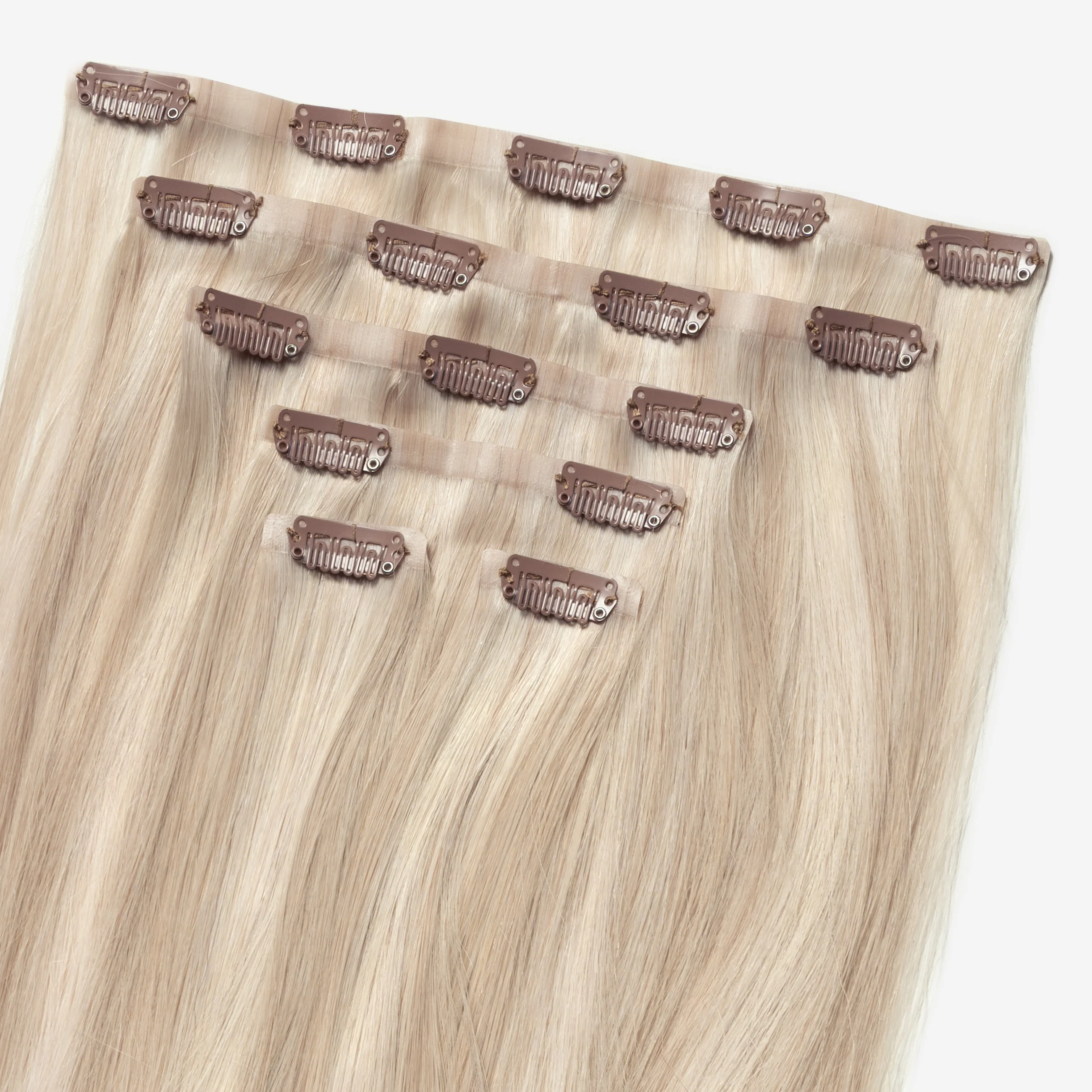 Invisible Clip In - Light Beige Blonde Mix 16B/60B - Image 5