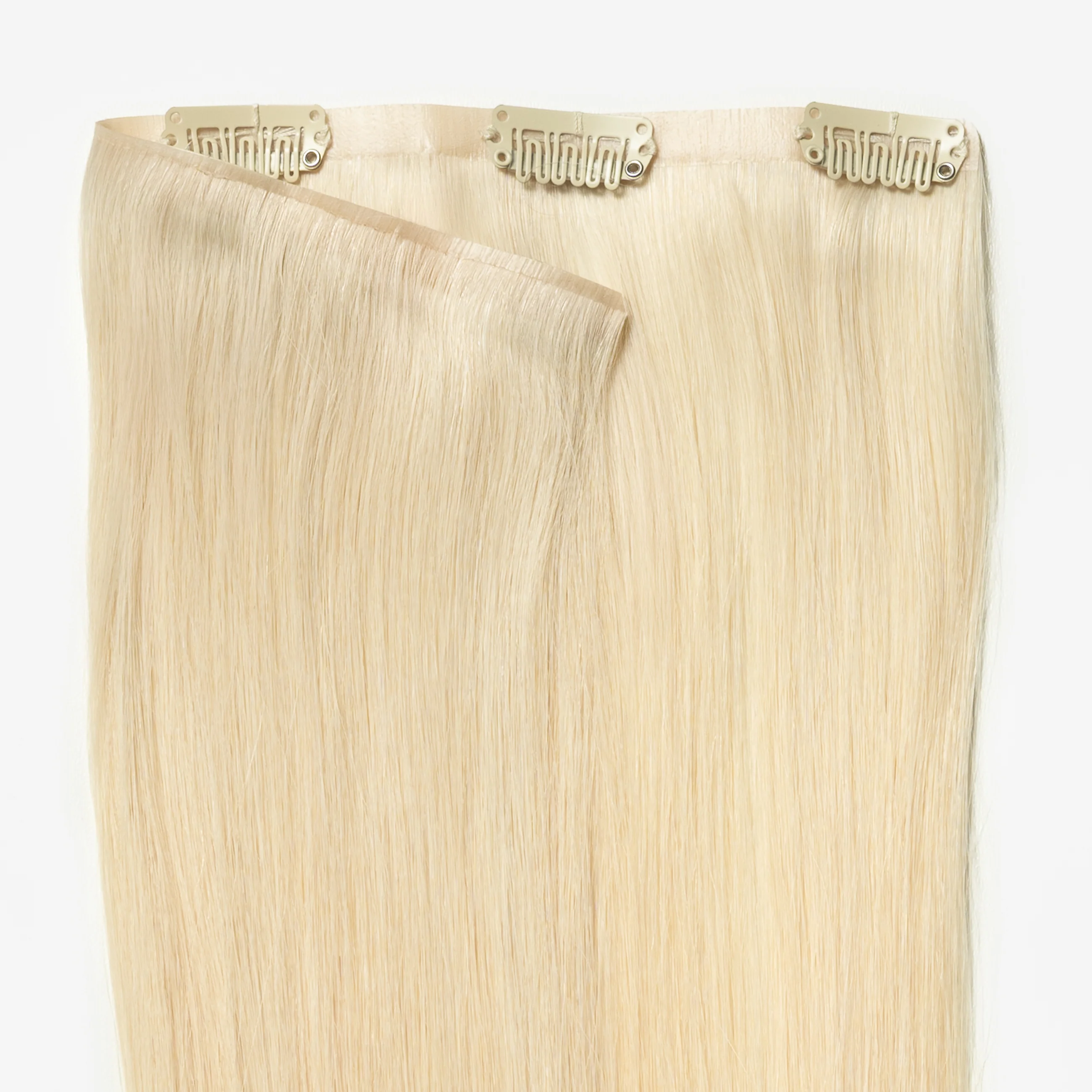 Invisible Clip In - Light Natural Blonde 60A - Image 4