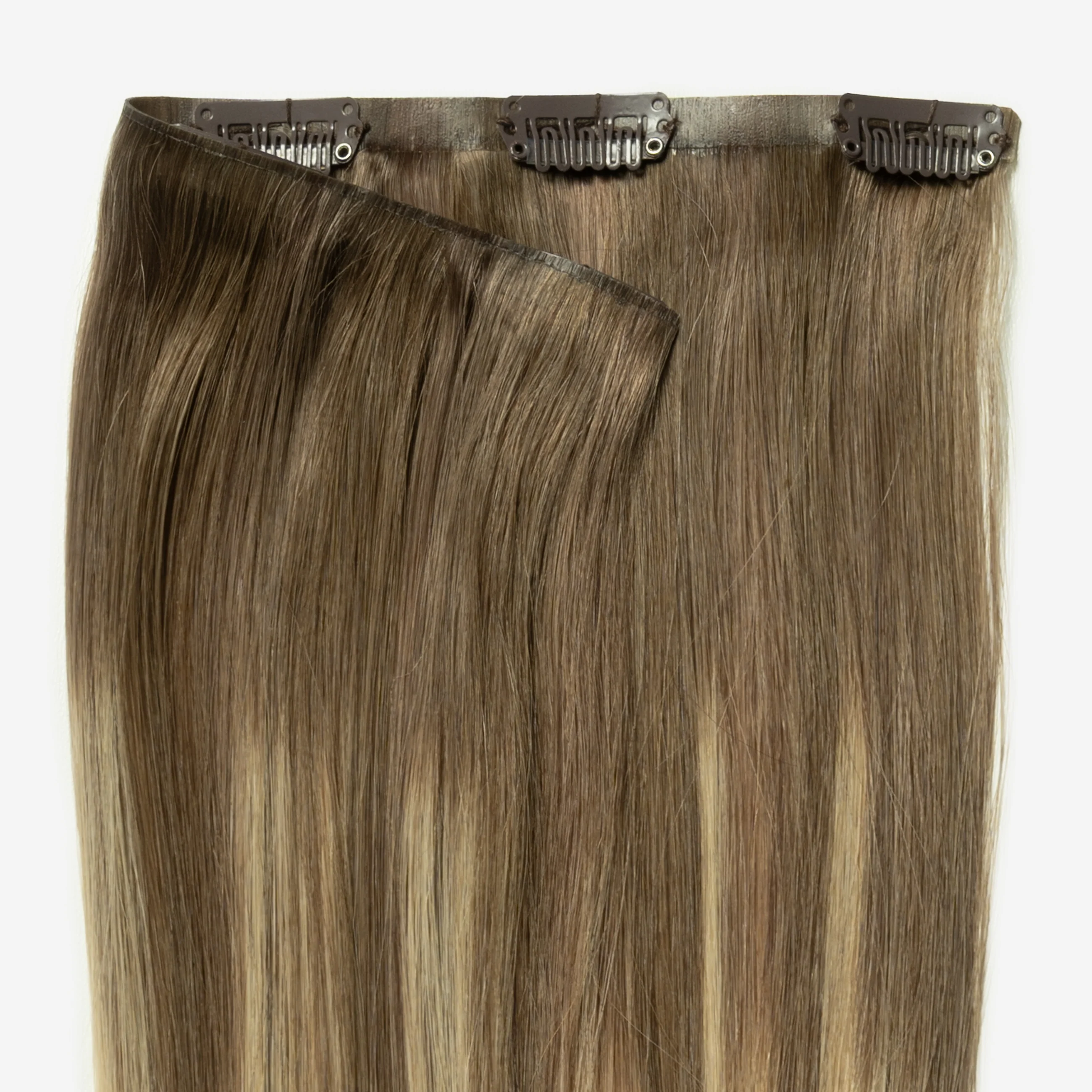 Invisible Clip In - Natural Blonde Balayage 3B+22 - Image 4