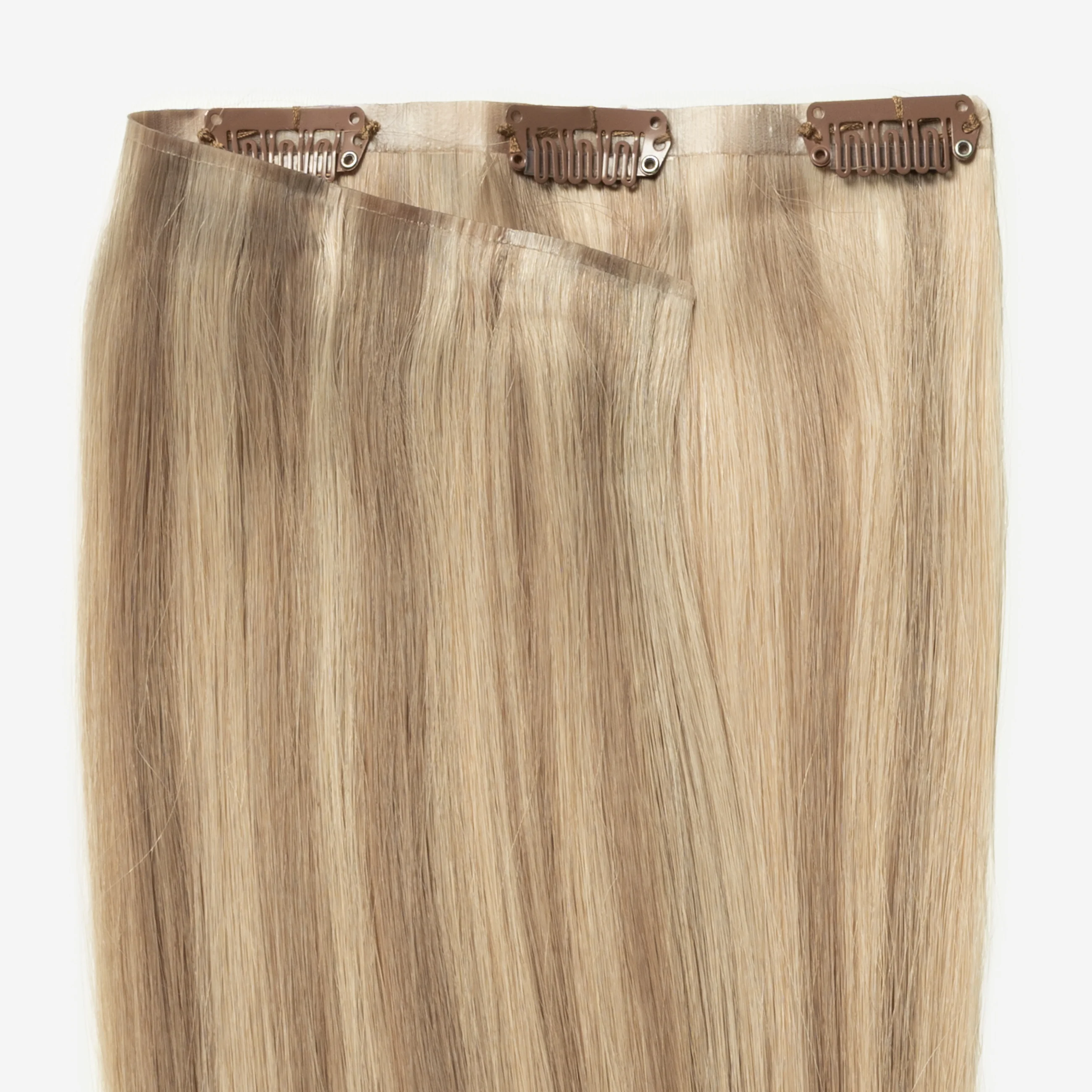 Invisible Clip In - Natural Blonde Mix 5B/15 - Image 4