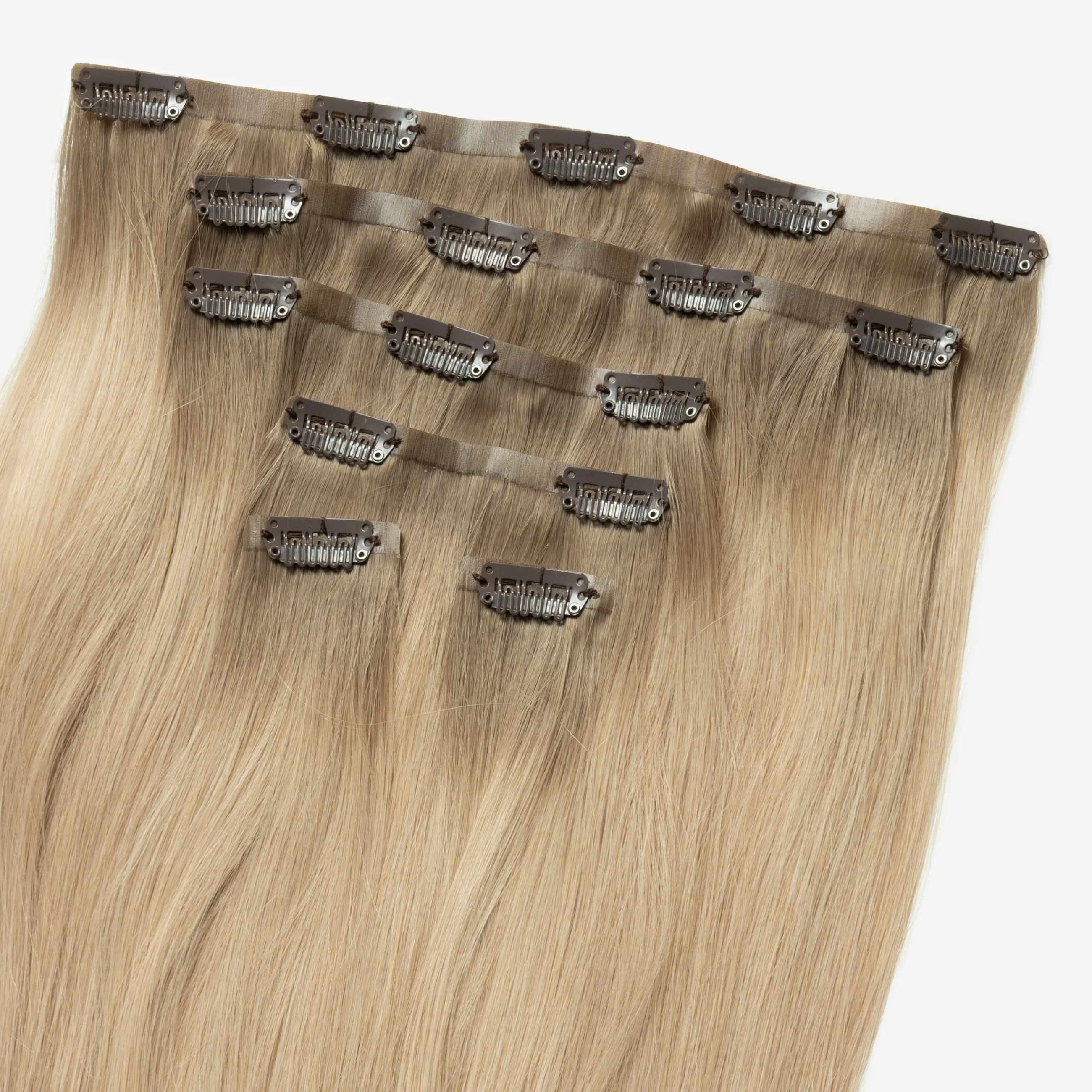 Invisible Clip In - Natural Blonde Root 5B+15 - Image 5
