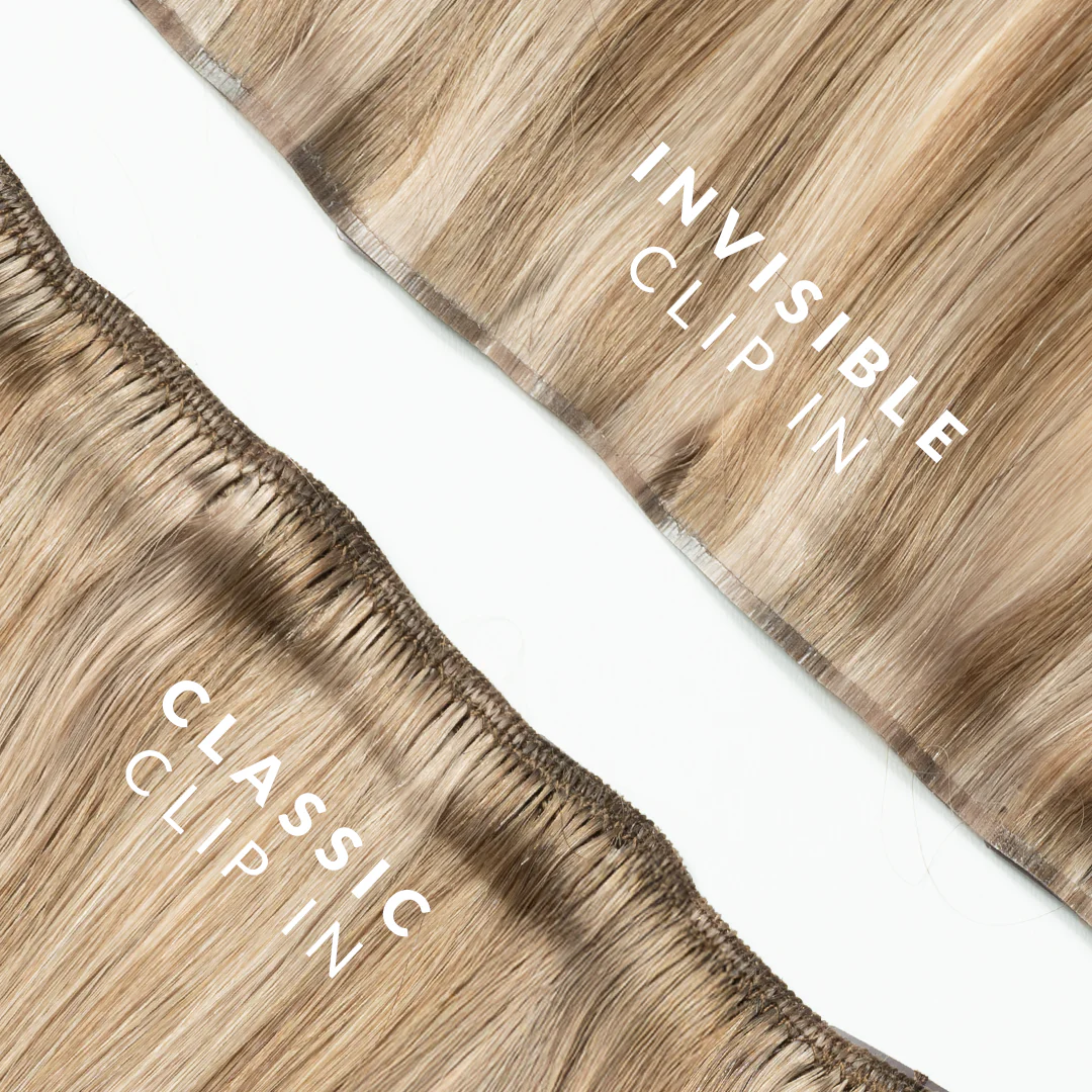 Invisible Clip In - Beige Blonde 16B - Image 6