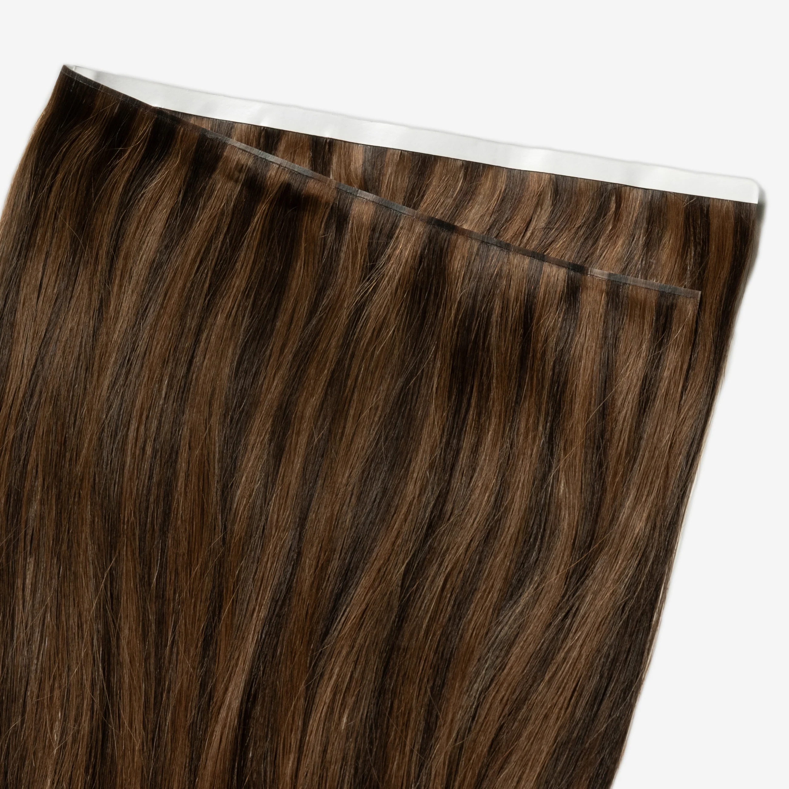 Invisible Tape Weft - Dark Chocolate Brown Mix 1B/4 - Image 4