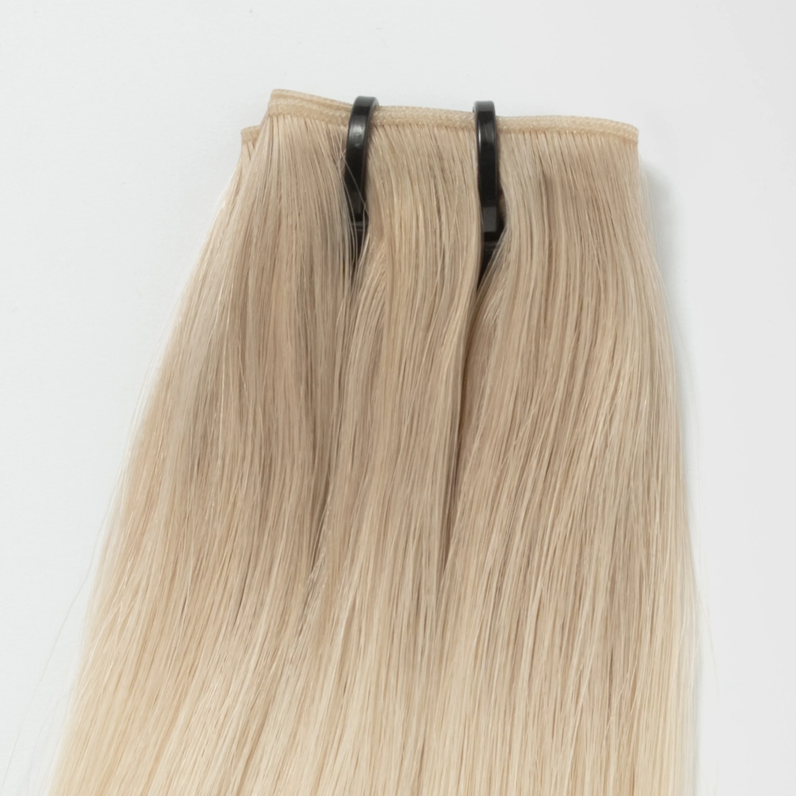 Invisible weft - Light Ash Blonde Root 16B+60B - Image 5