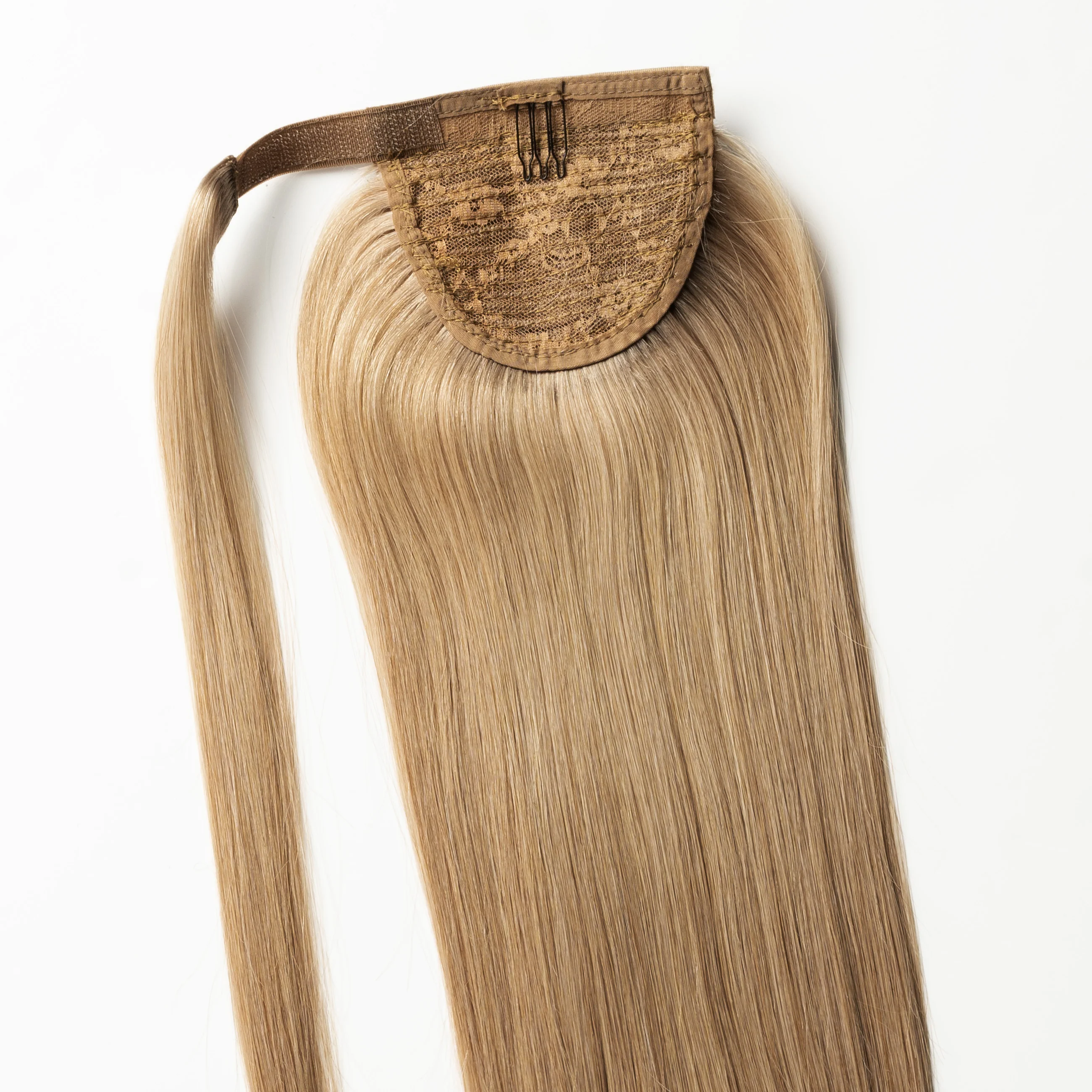 Ponytail extensions - Dark Beige Blonde 12B - Image 4