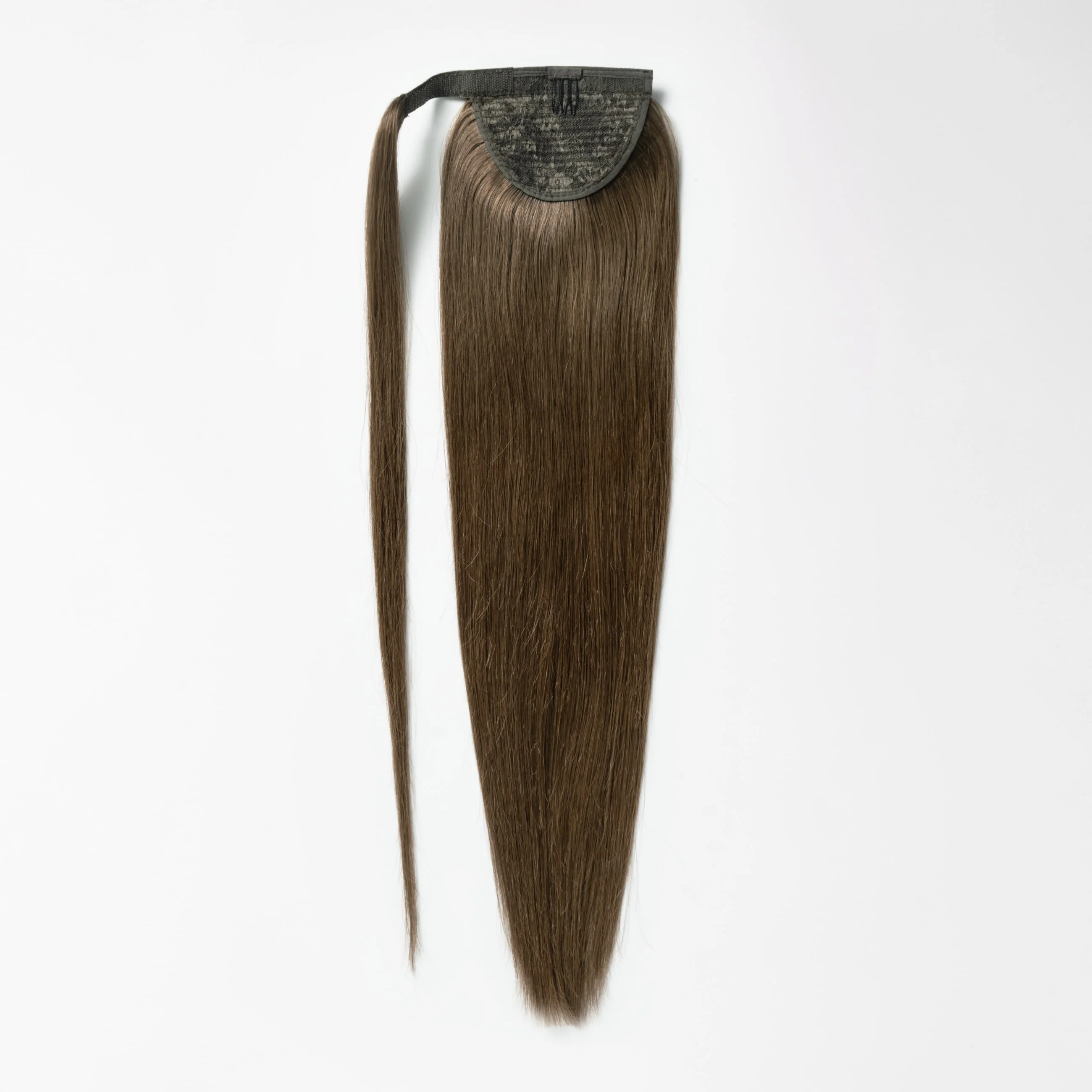 Ponytail extensions - Light Chocolate Brown 2B - Image 5