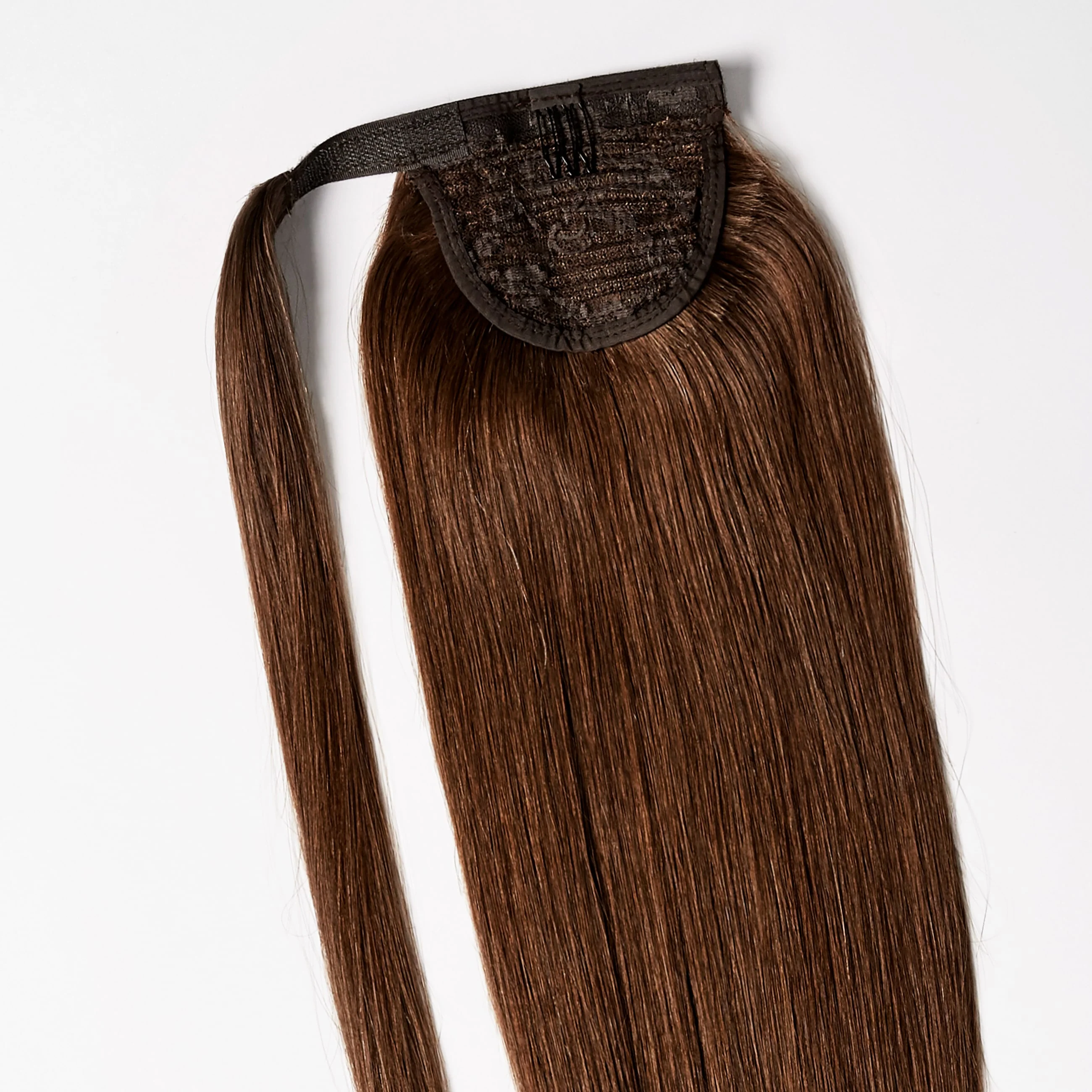 Ponytail extensions - Warm Brown 4 - Image 4