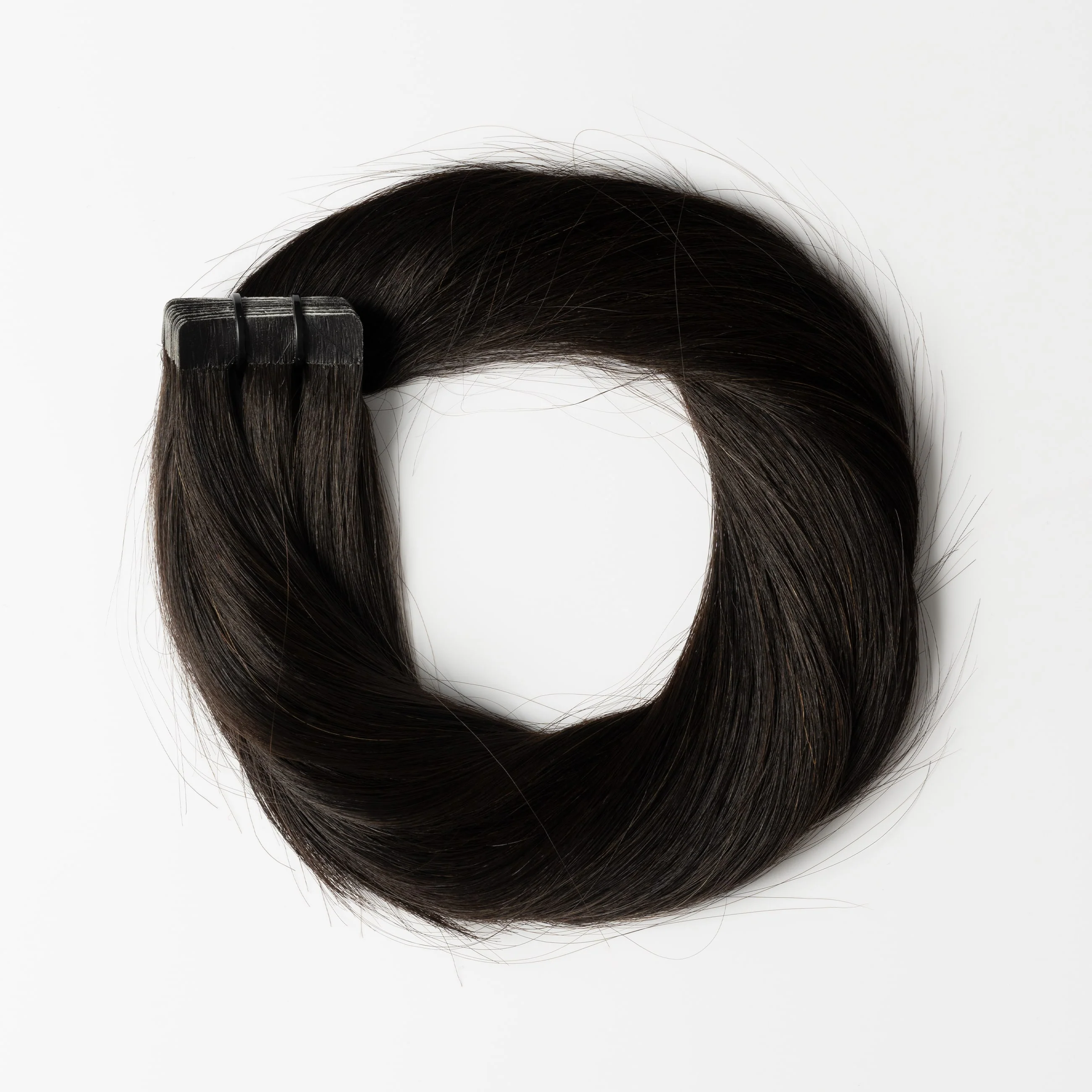 Tape extensions - Dark Natural Brown 1A - Image 4