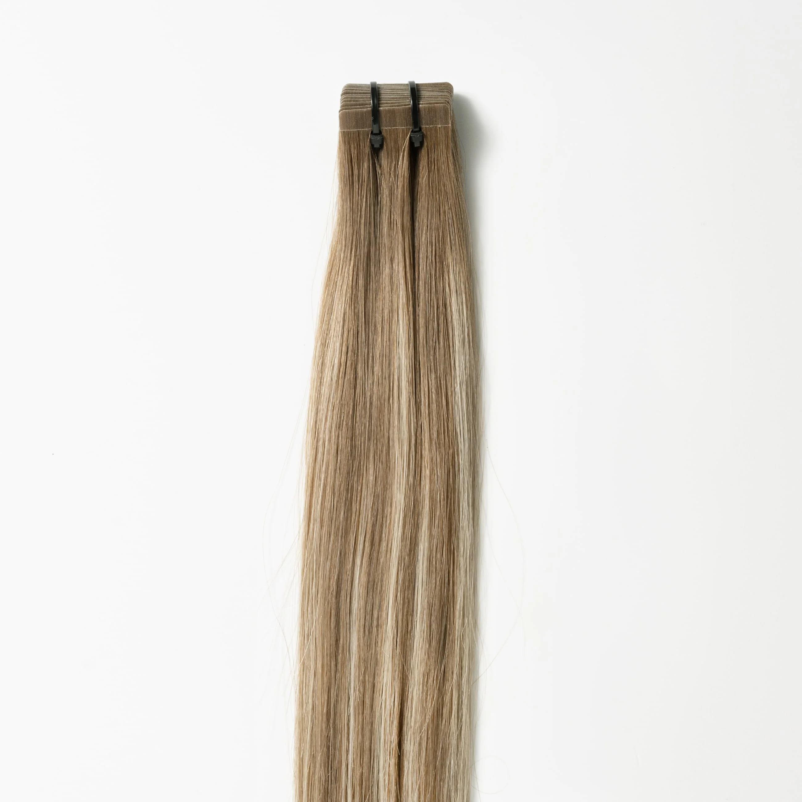 Tape extensions - Light Ash Blonde Balayage 5B+60B - Image 4