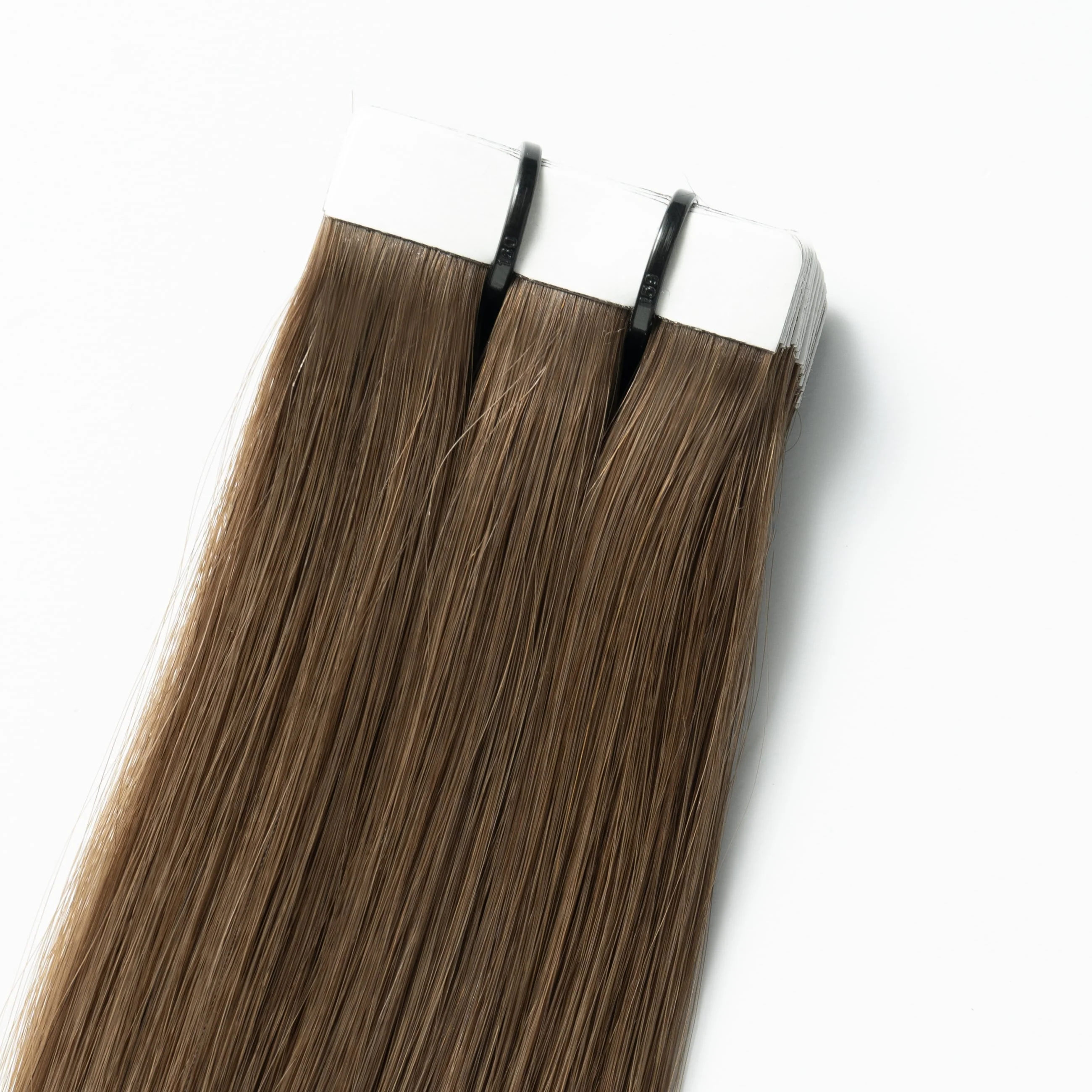 Tape extensions - Light Chocolate Brown 2B - Image 4