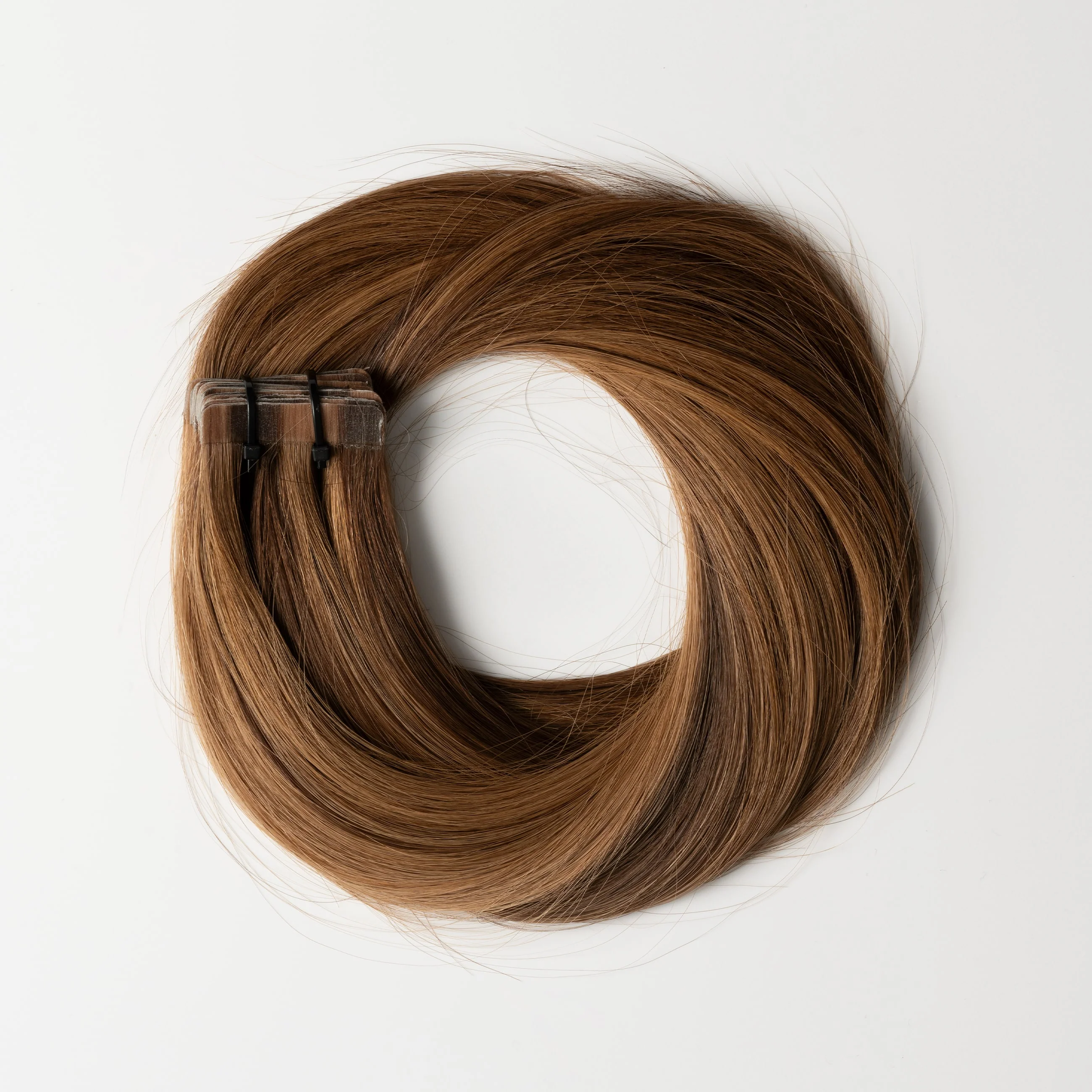 Tape extensions - Warm Brown Mix 4/7 - Image 4